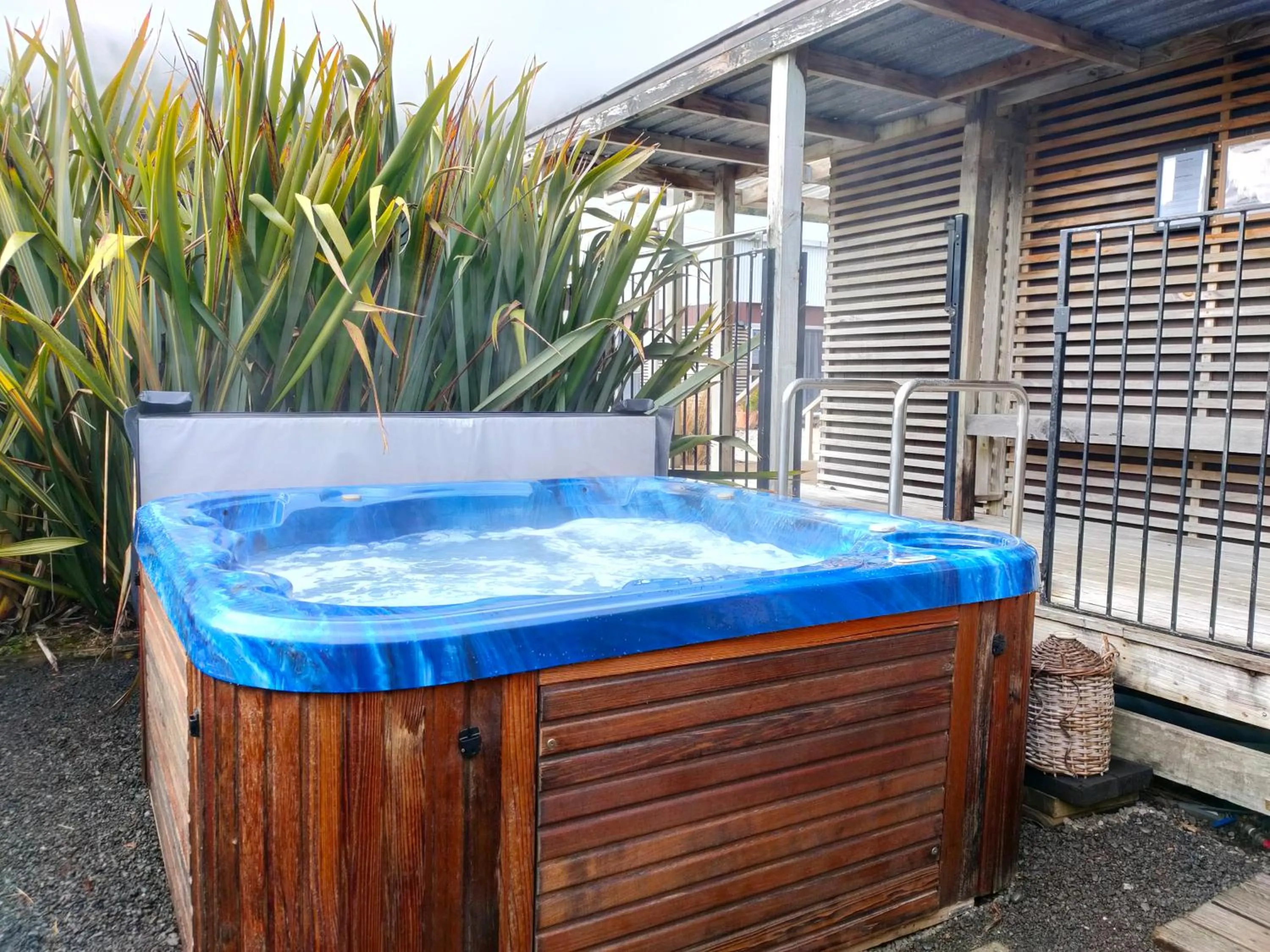 Hot Tub in Tongariro Boutique B&B