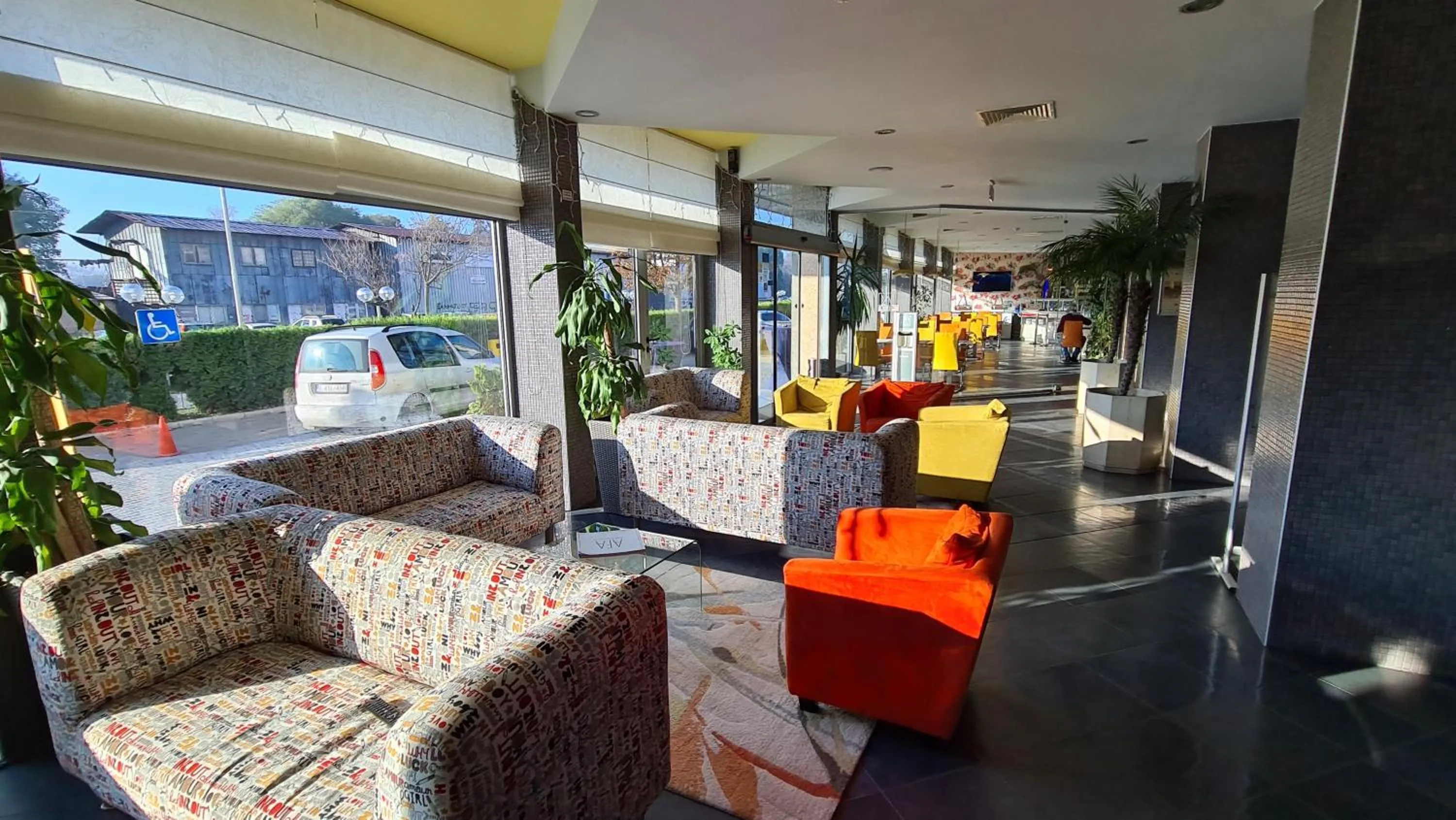 Property building in Aqua Hotel