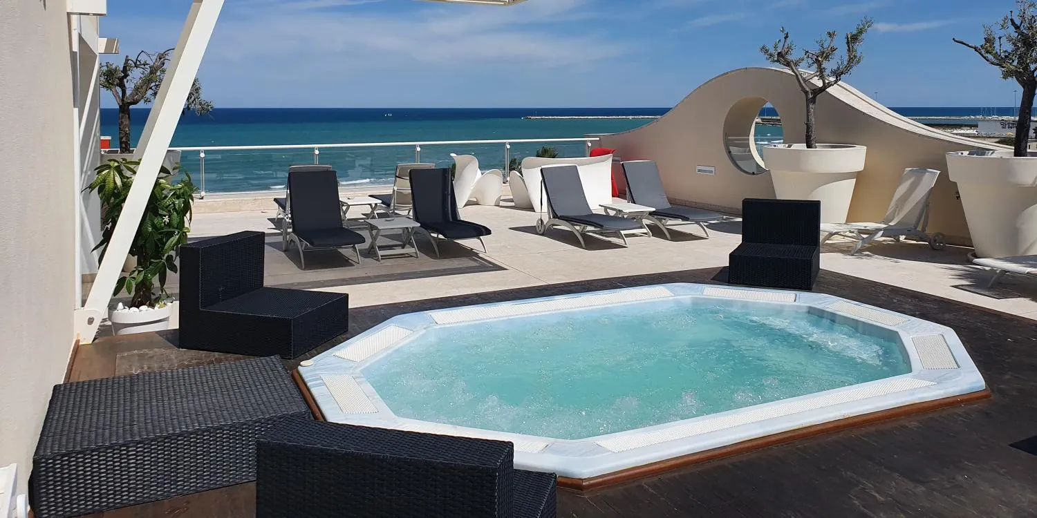 Swimming pool in Valentino SPA Resort