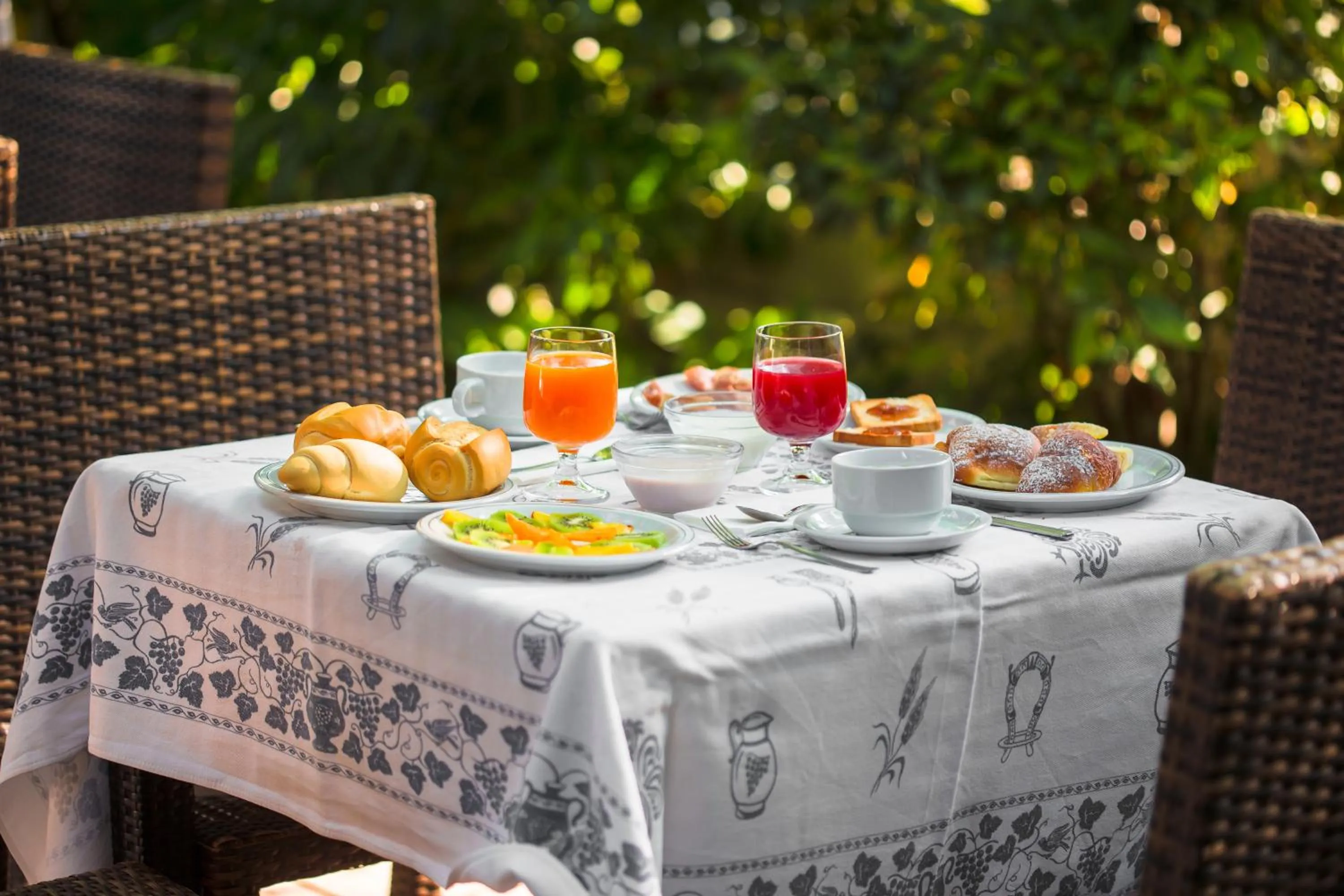 Food and drinks in Hotel Gianlore