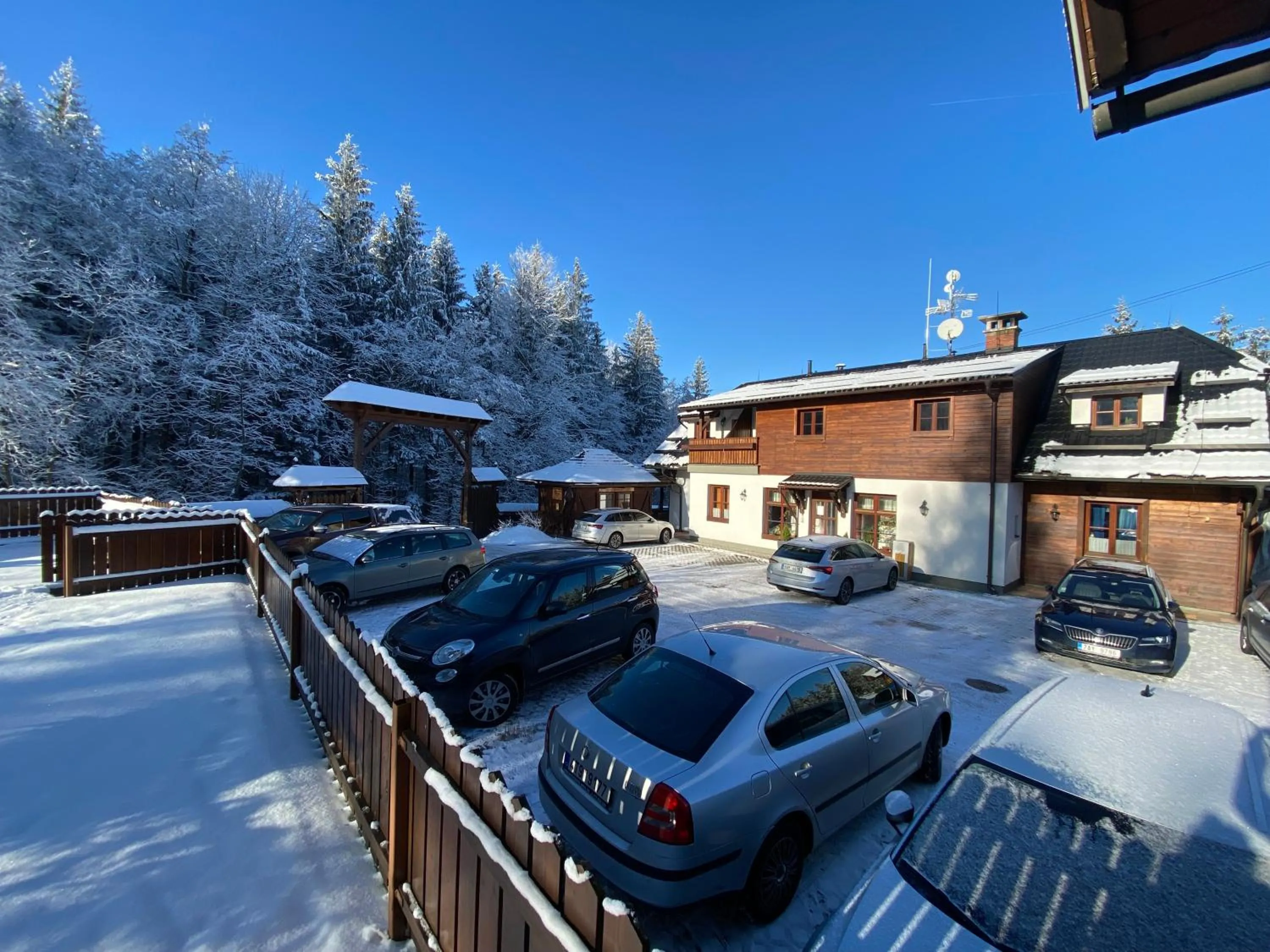 Property building in Hotel Na Dolině