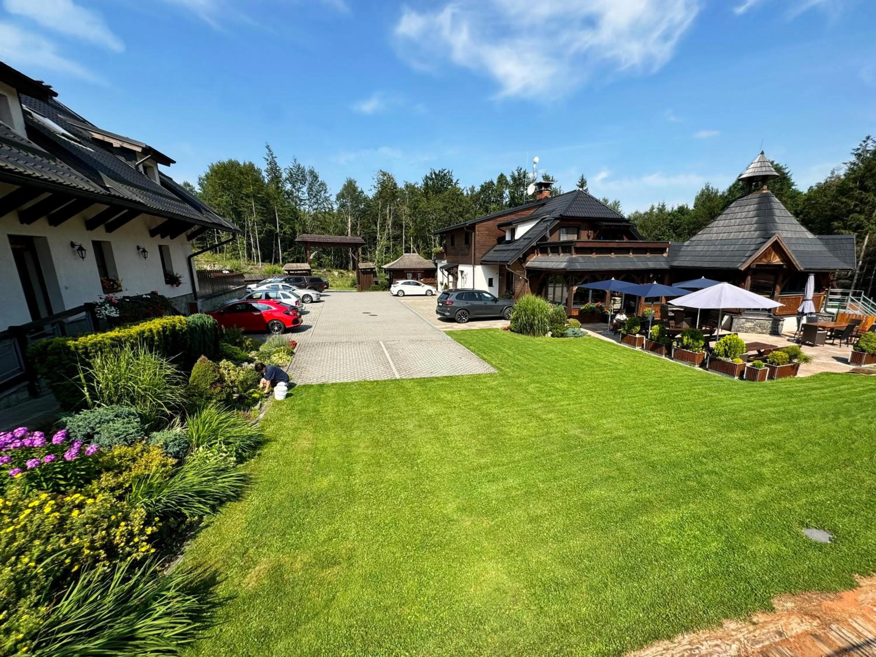 Property building in Hotel Na Dolině