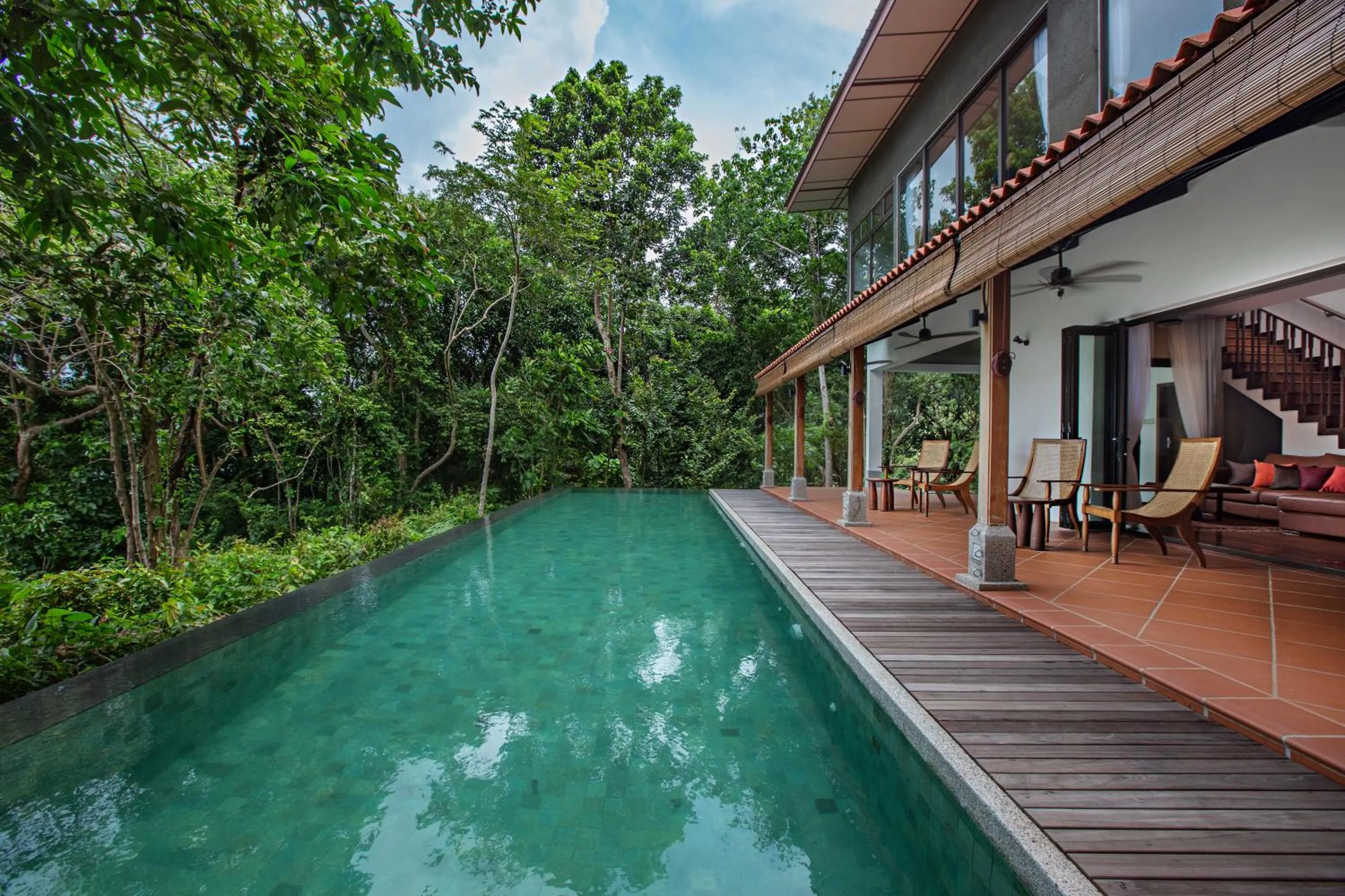 Sea view in Ambong Pool Villas - Private Pool