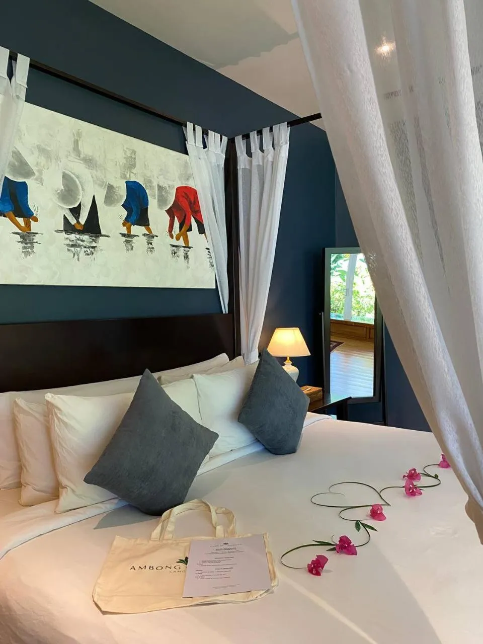 Bed in Ambong Pool Villas - Private Pool