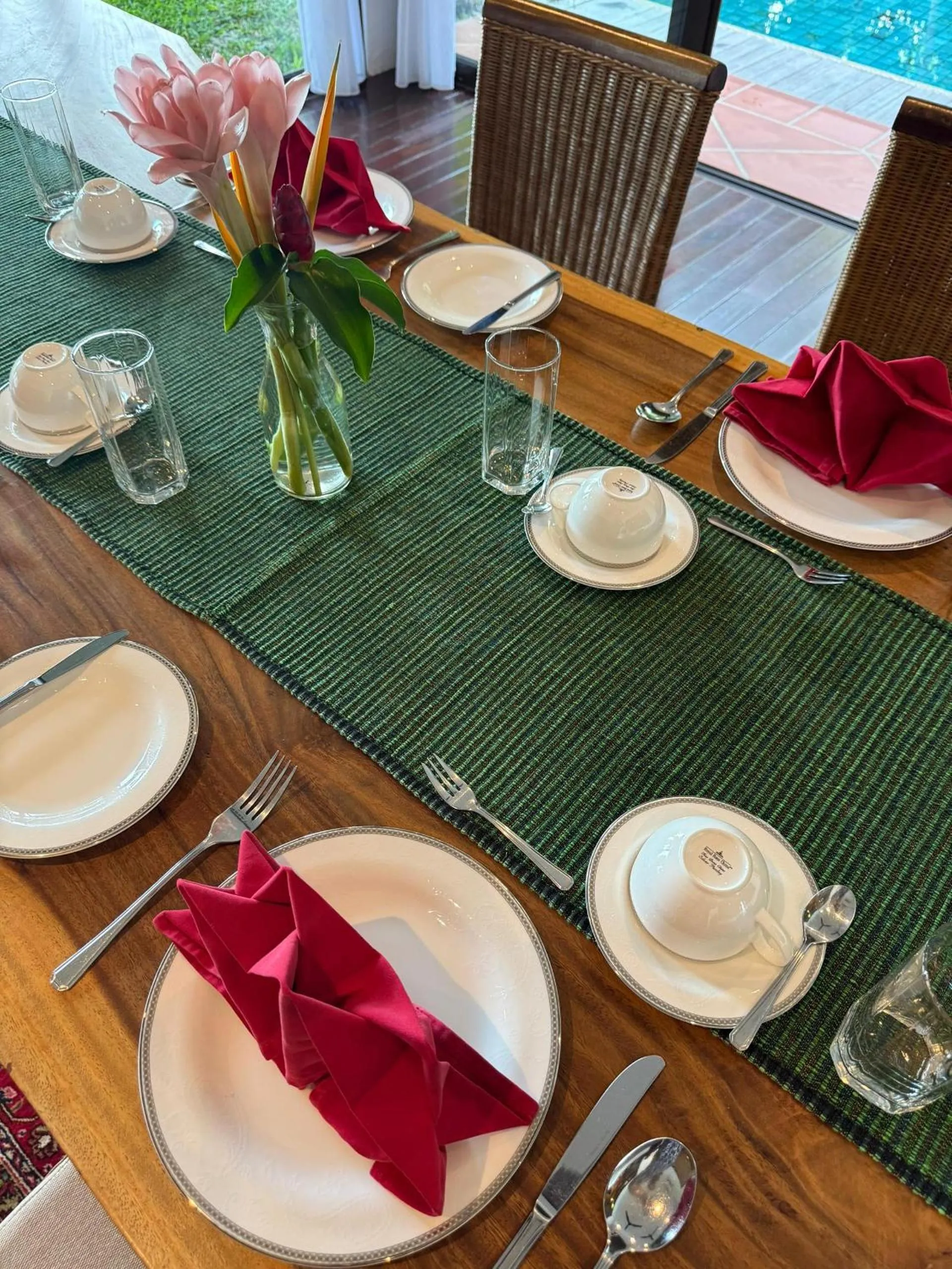 Dining area in Ambong Pool Villas - Private Pool