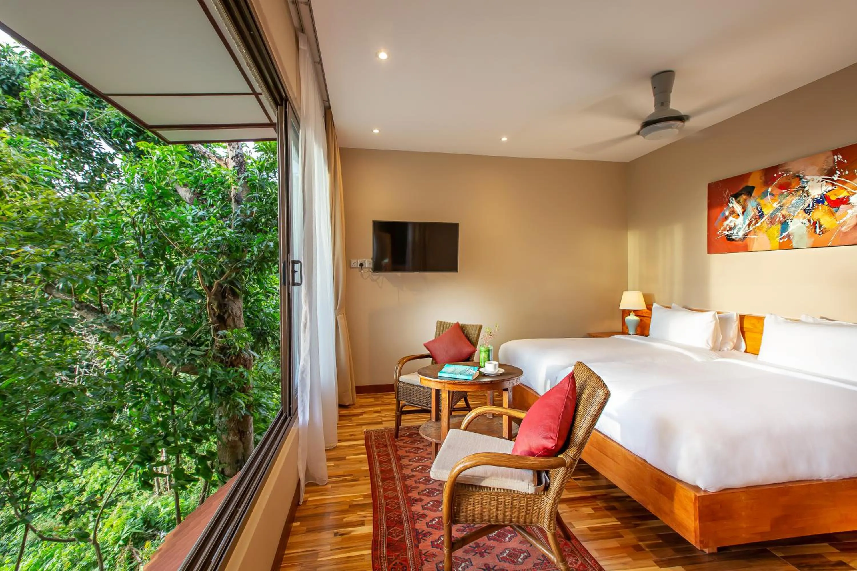 Bedroom, Bed in Ambong Pool Villas - Private Pool