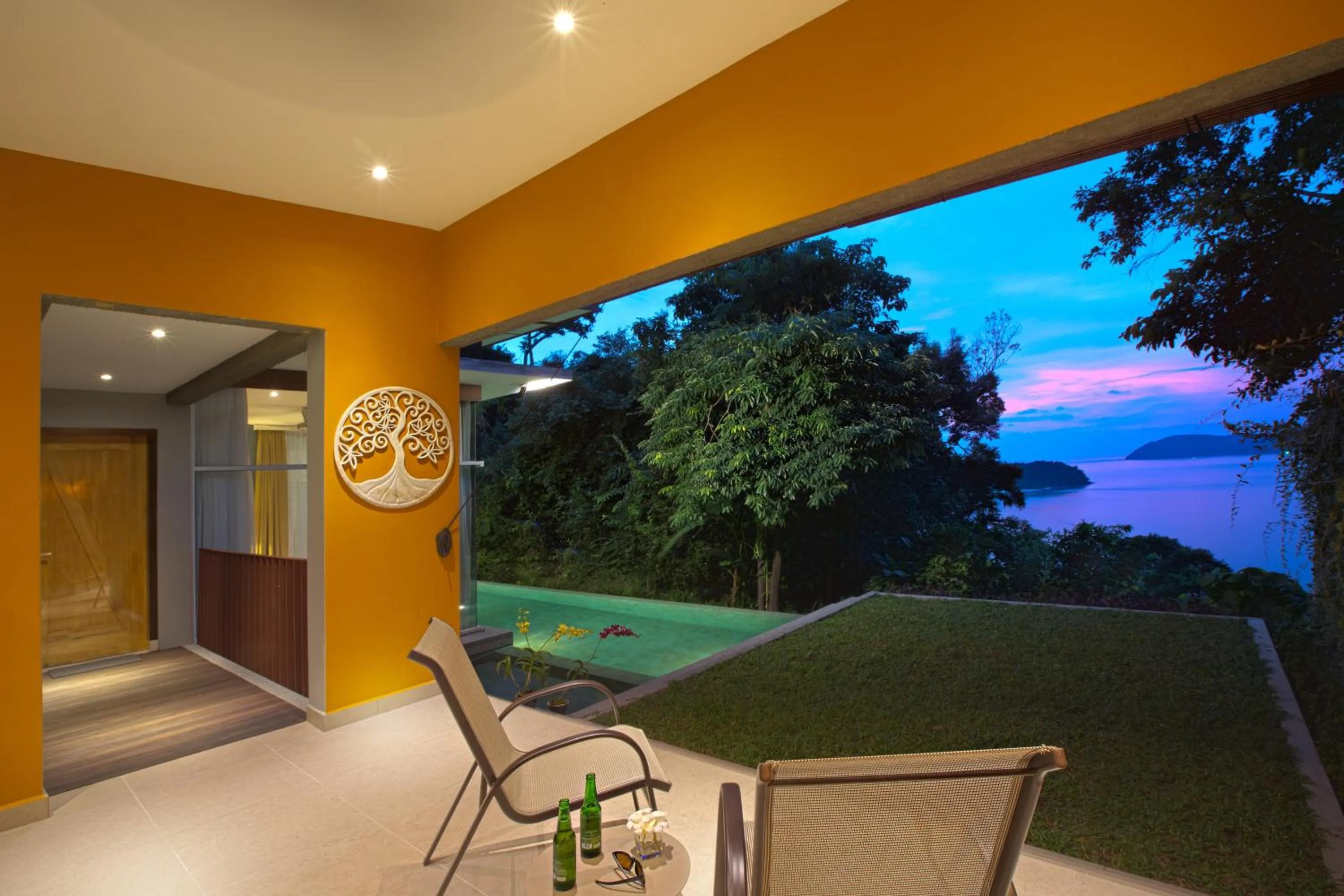 Sea view in Ambong Pool Villas - Private Pool