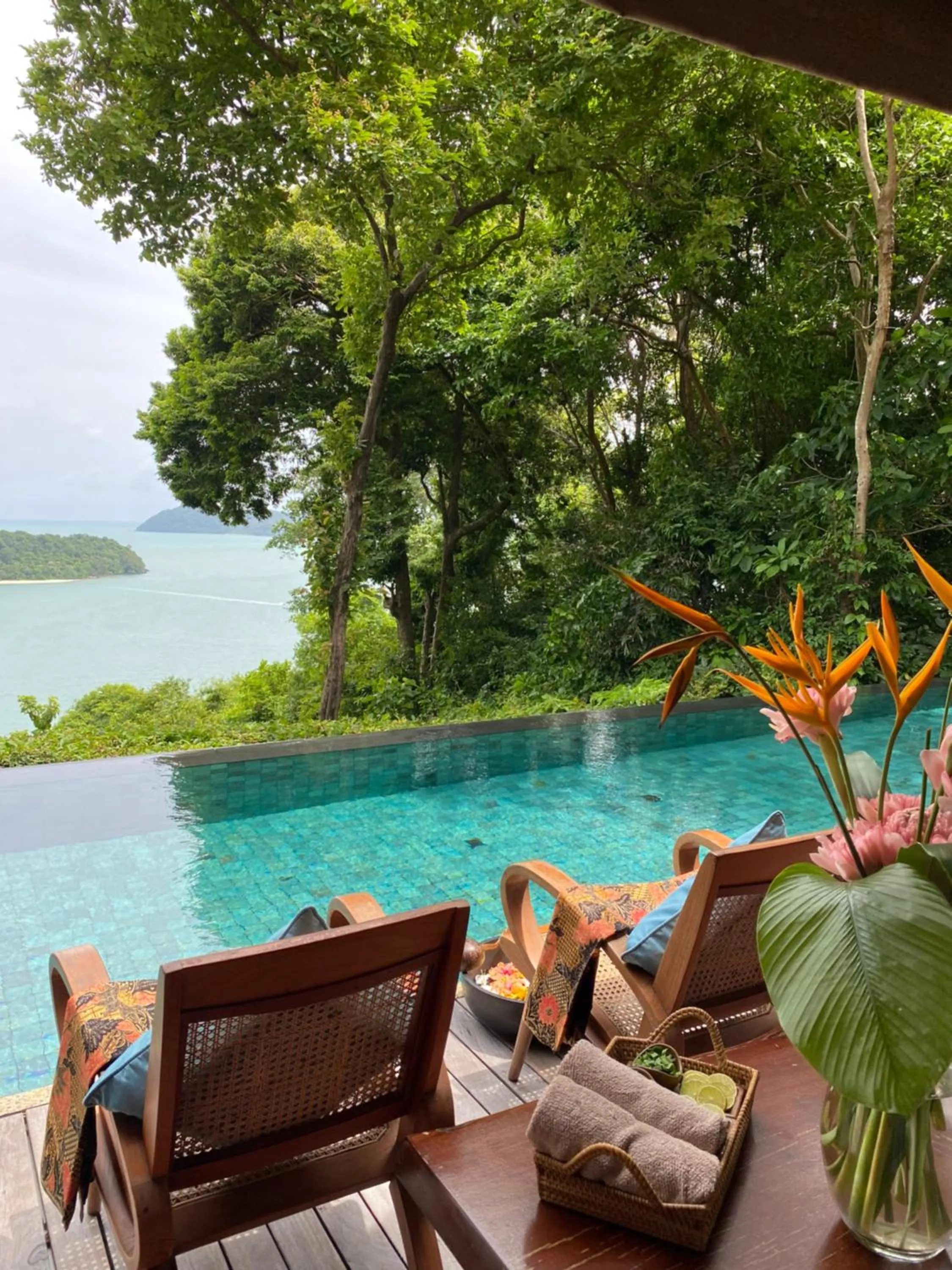 Dining area in Ambong Pool Villas - Private Pool