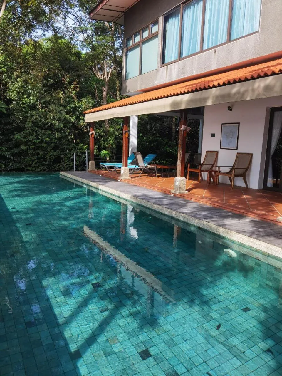 Pool view in Ambong Pool Villas - Private Pool