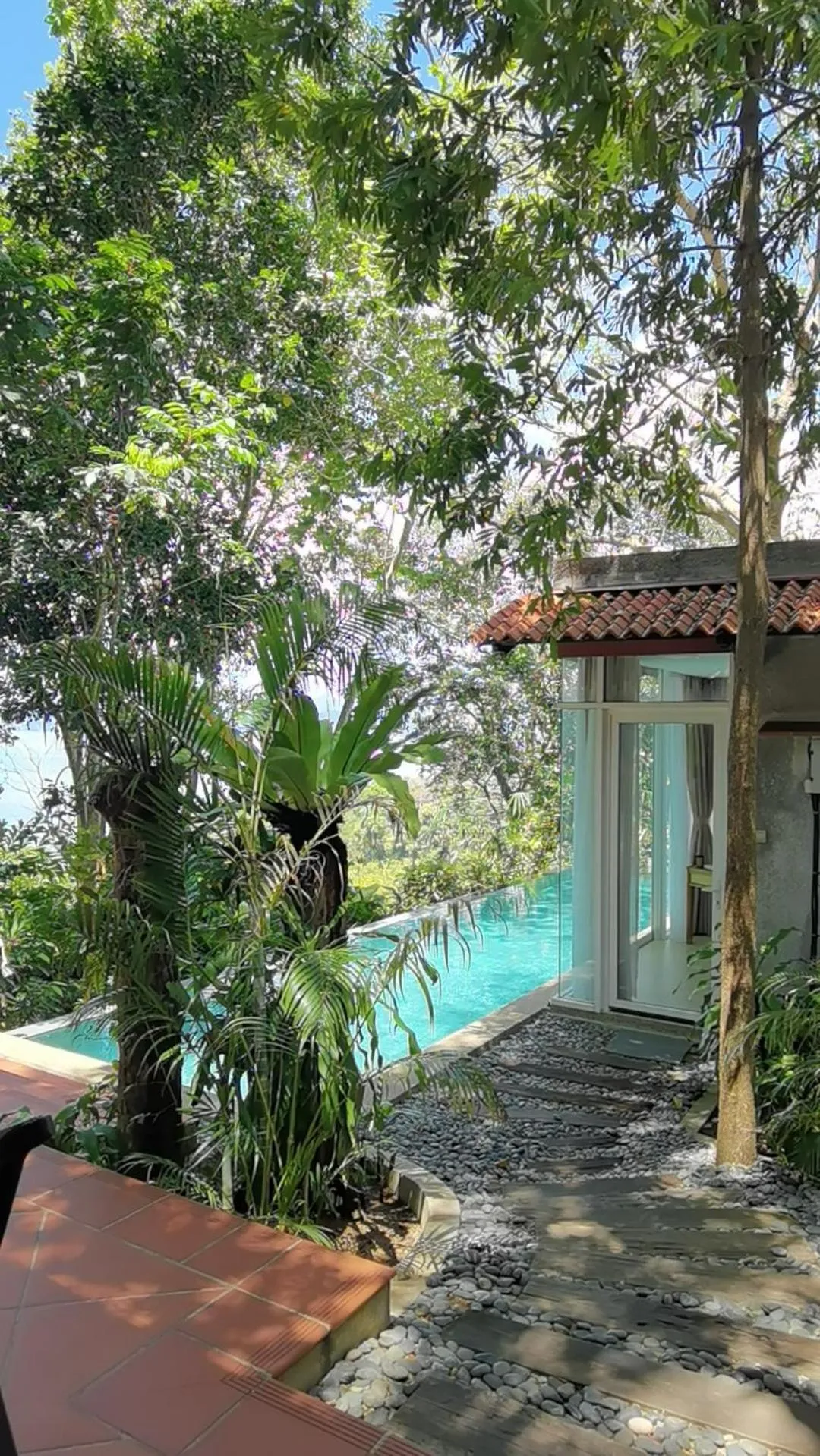 Patio in Ambong Pool Villas - Private Pool