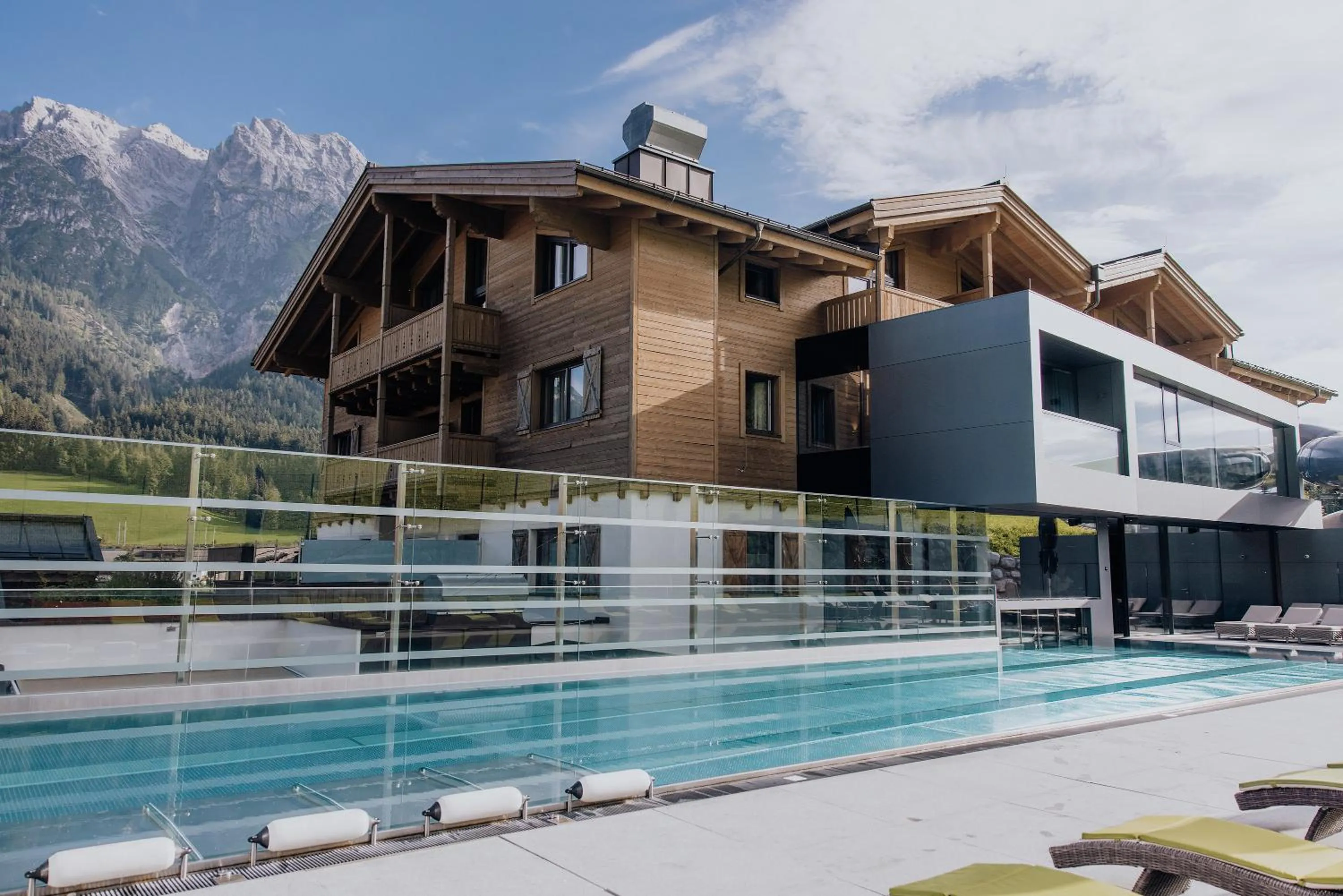 Property building in Hotel Riederalm