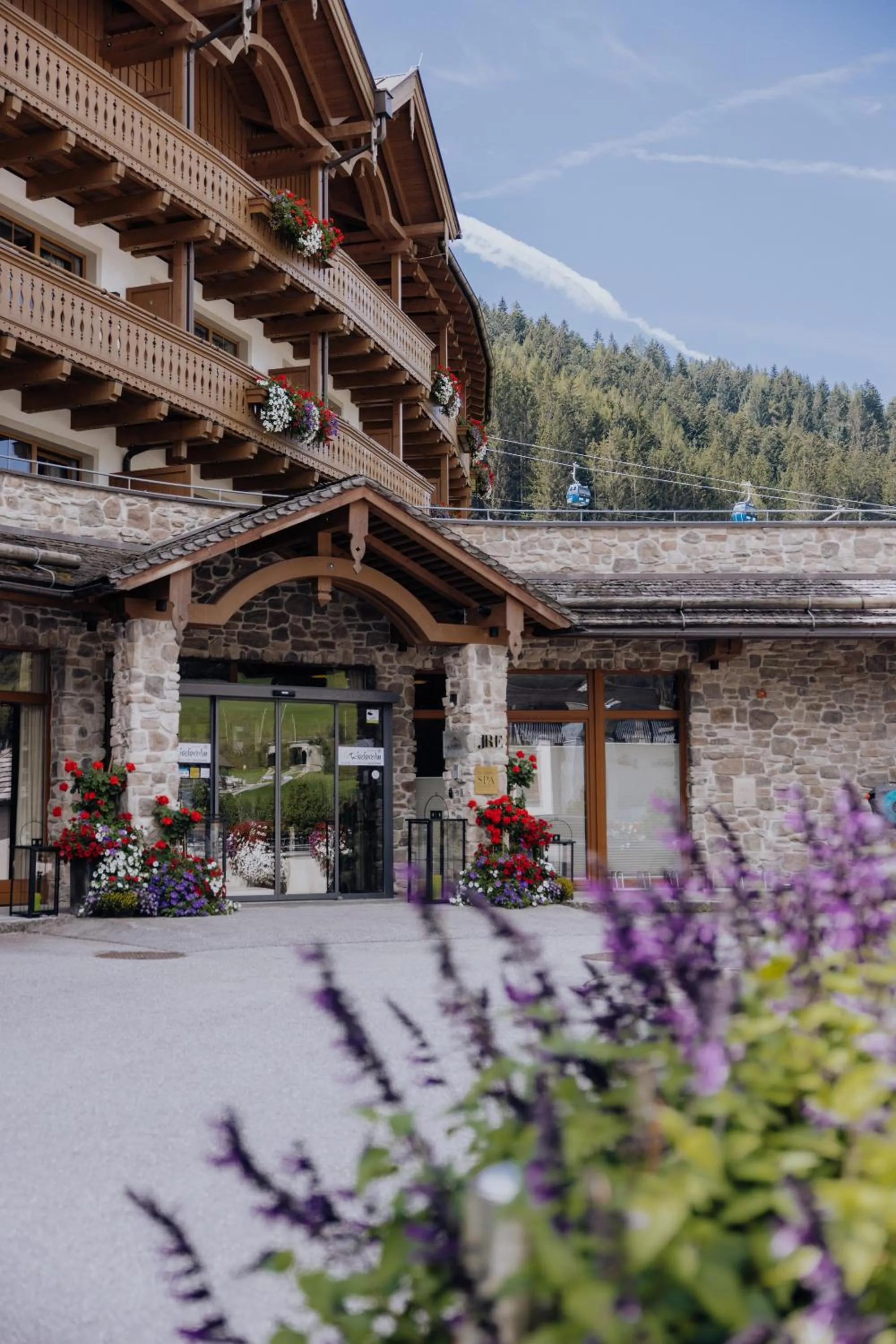 Property building in Hotel Riederalm