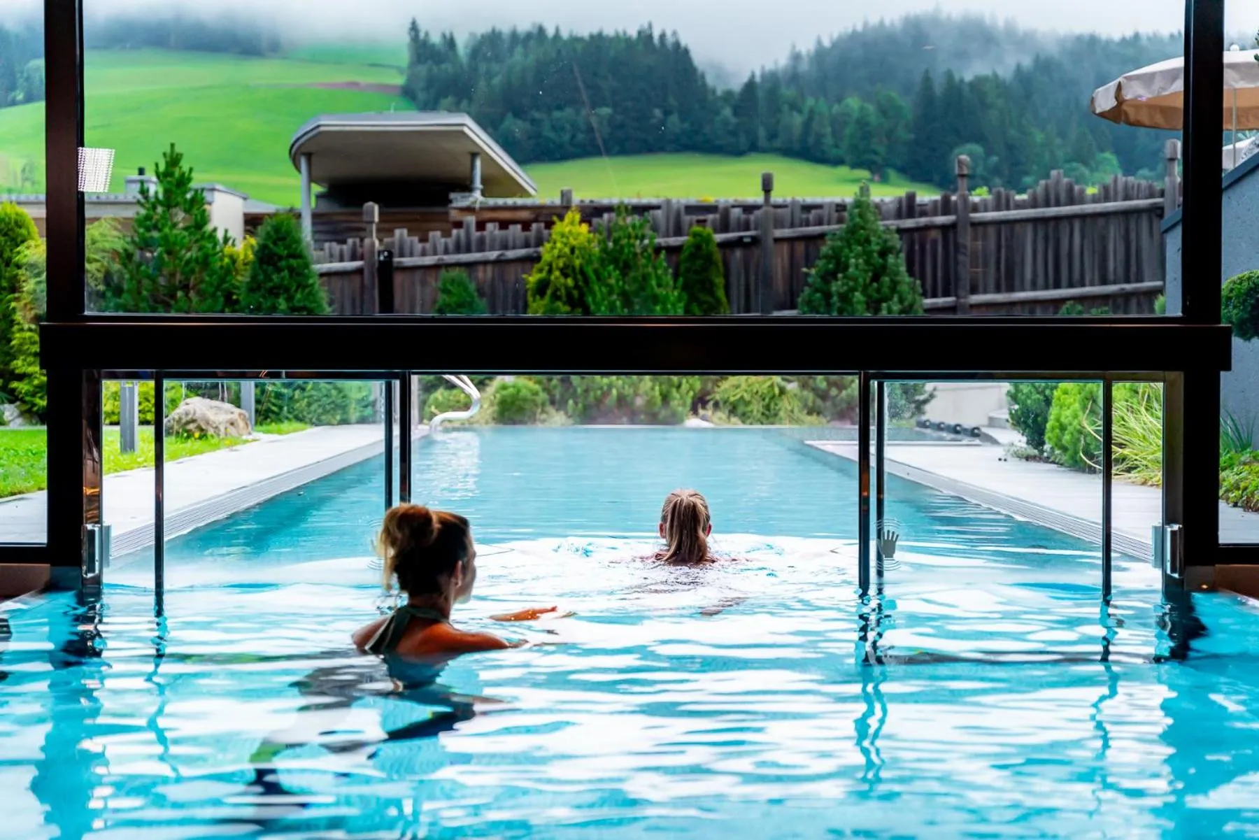 Natural landscape in Hotel Riederalm