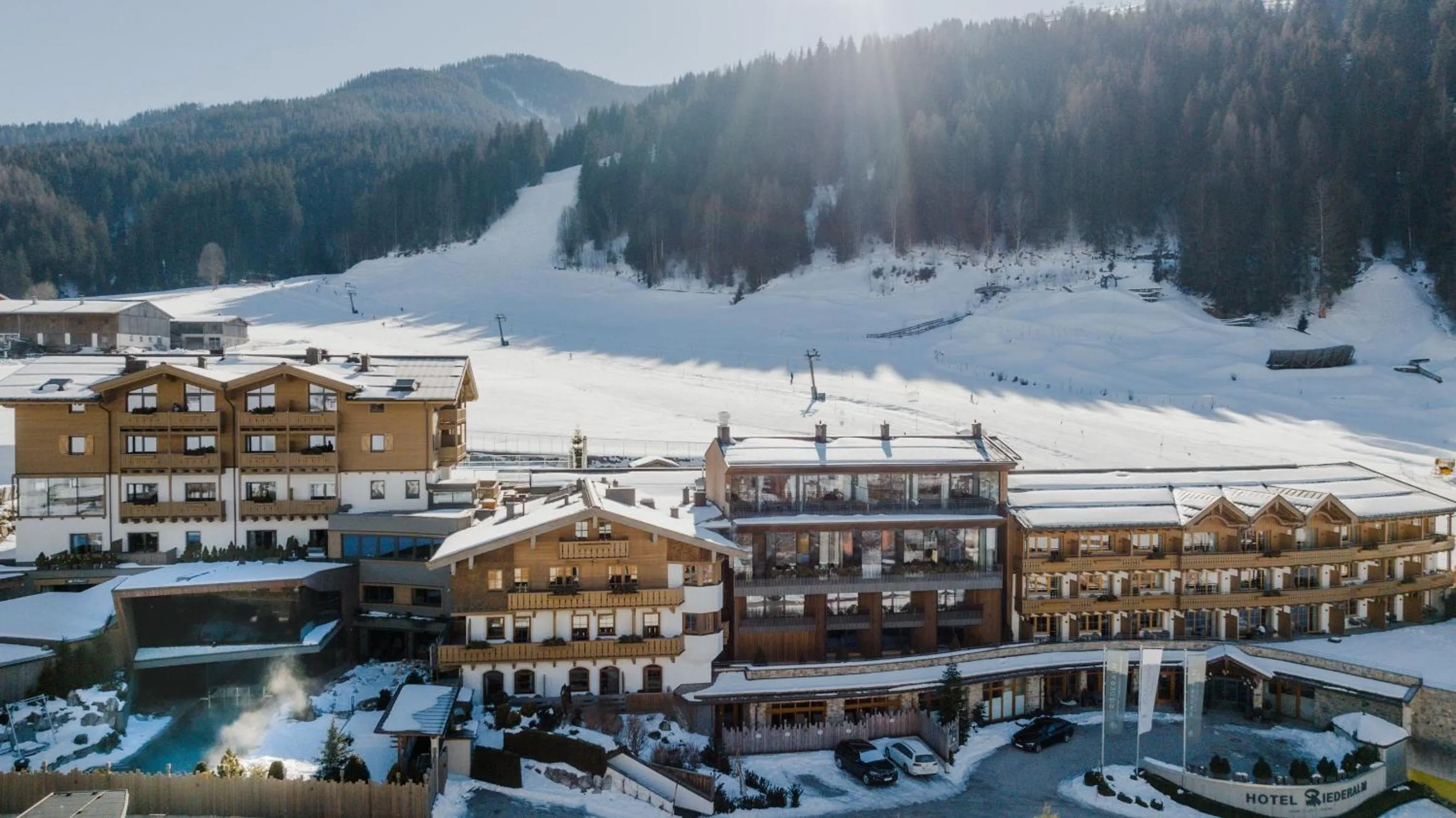 Property building in Hotel Riederalm