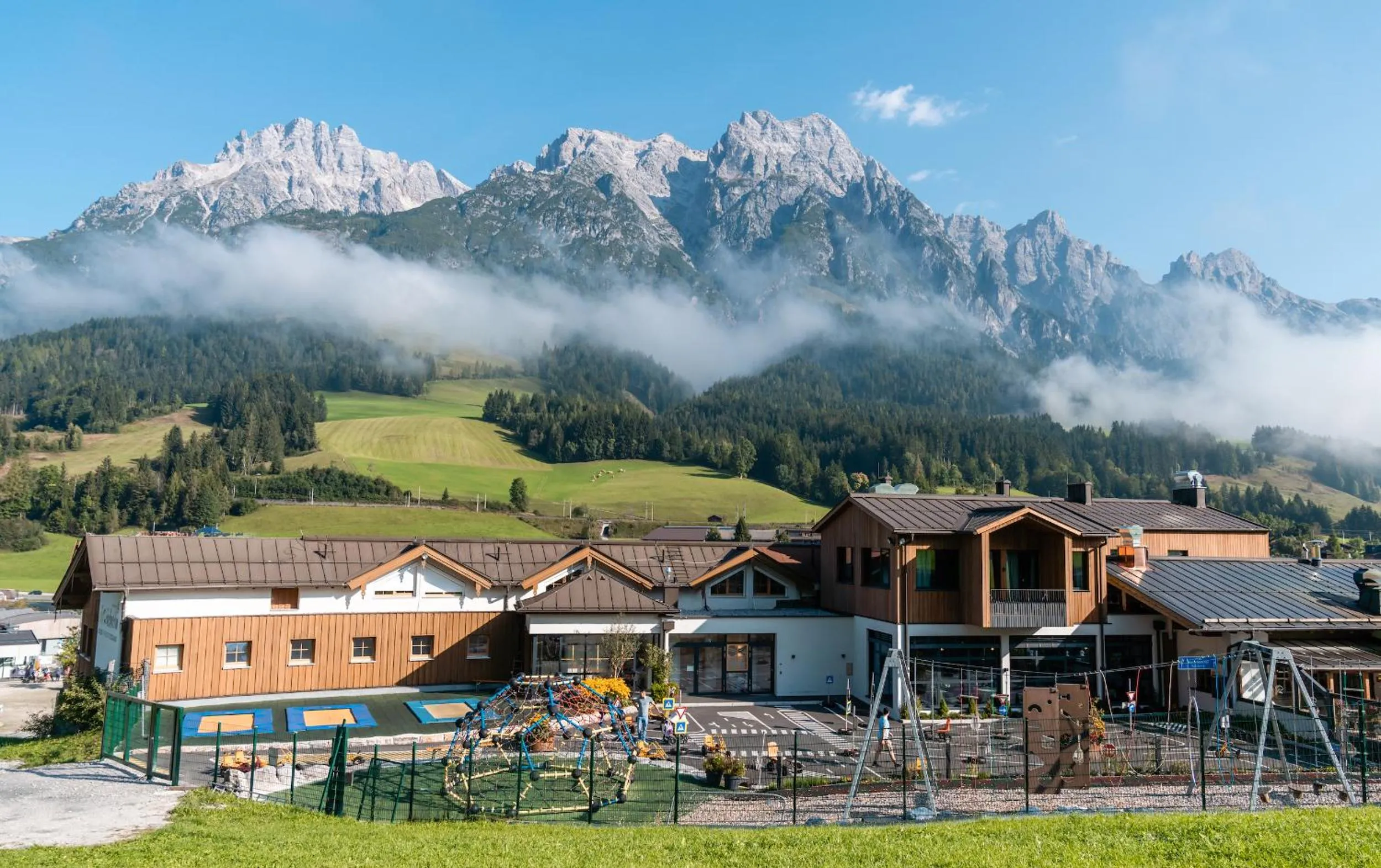 Property building in Hotel Riederalm