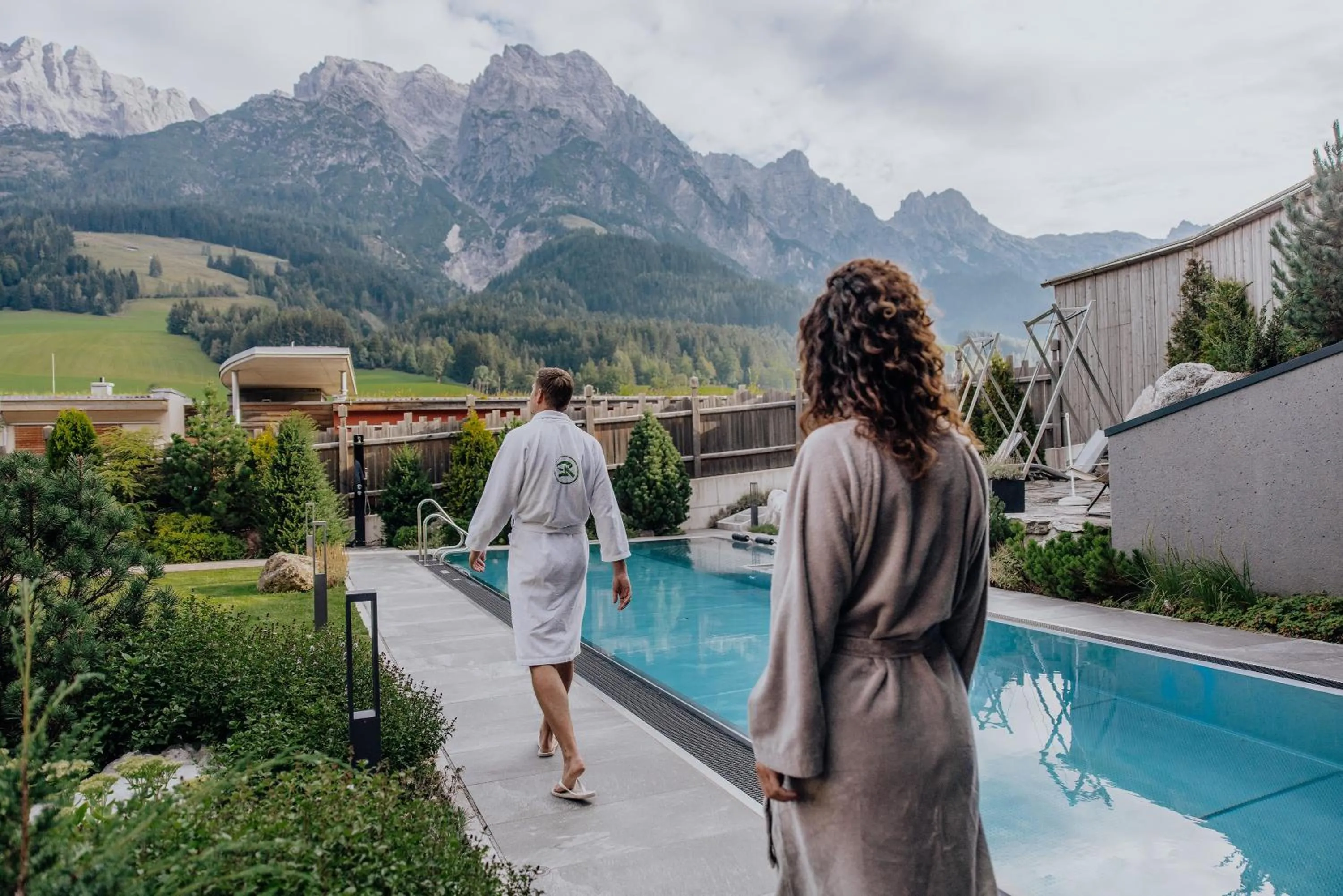 People in Hotel Riederalm