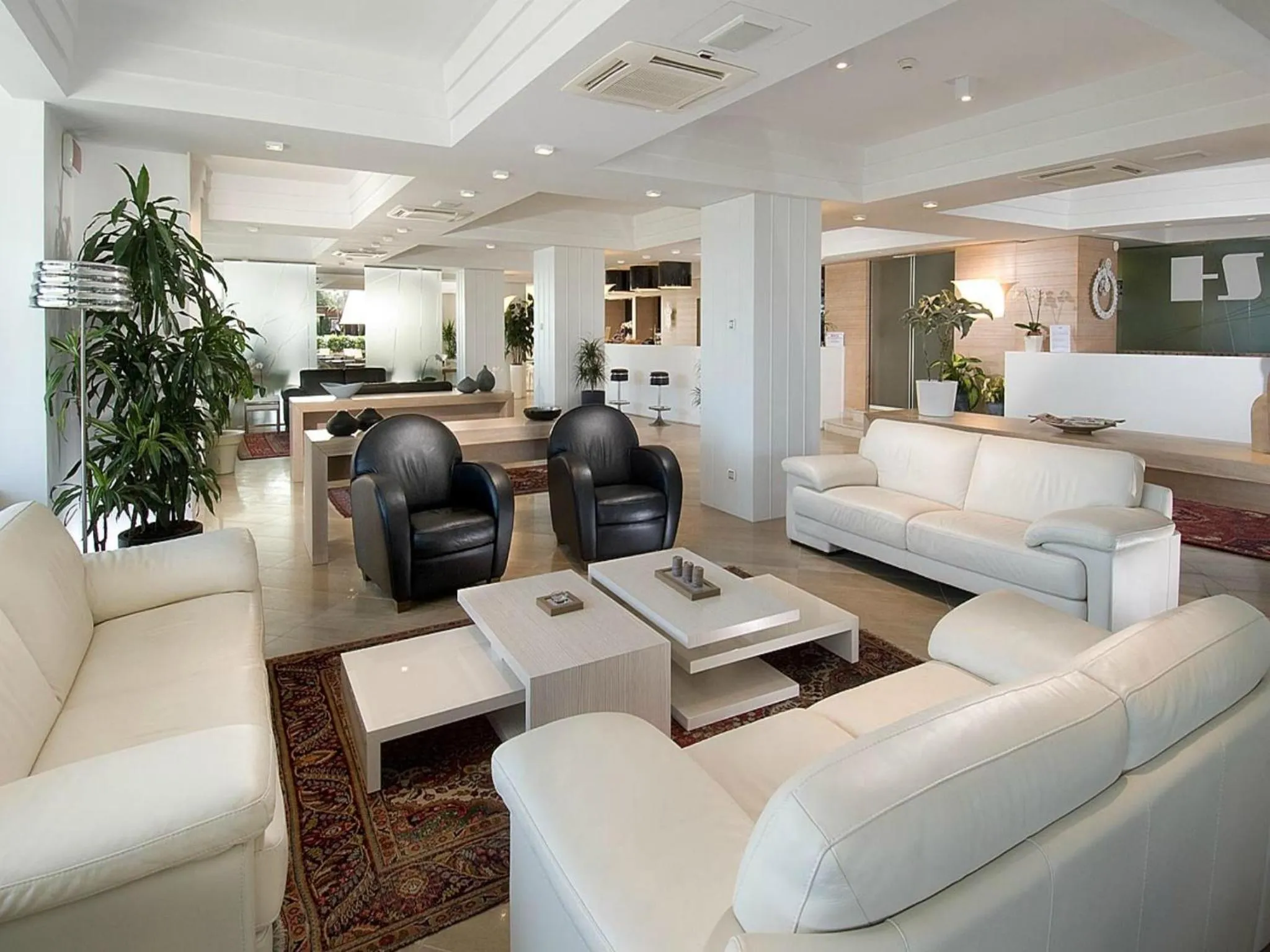 Lobby or reception in Hotel Sarti