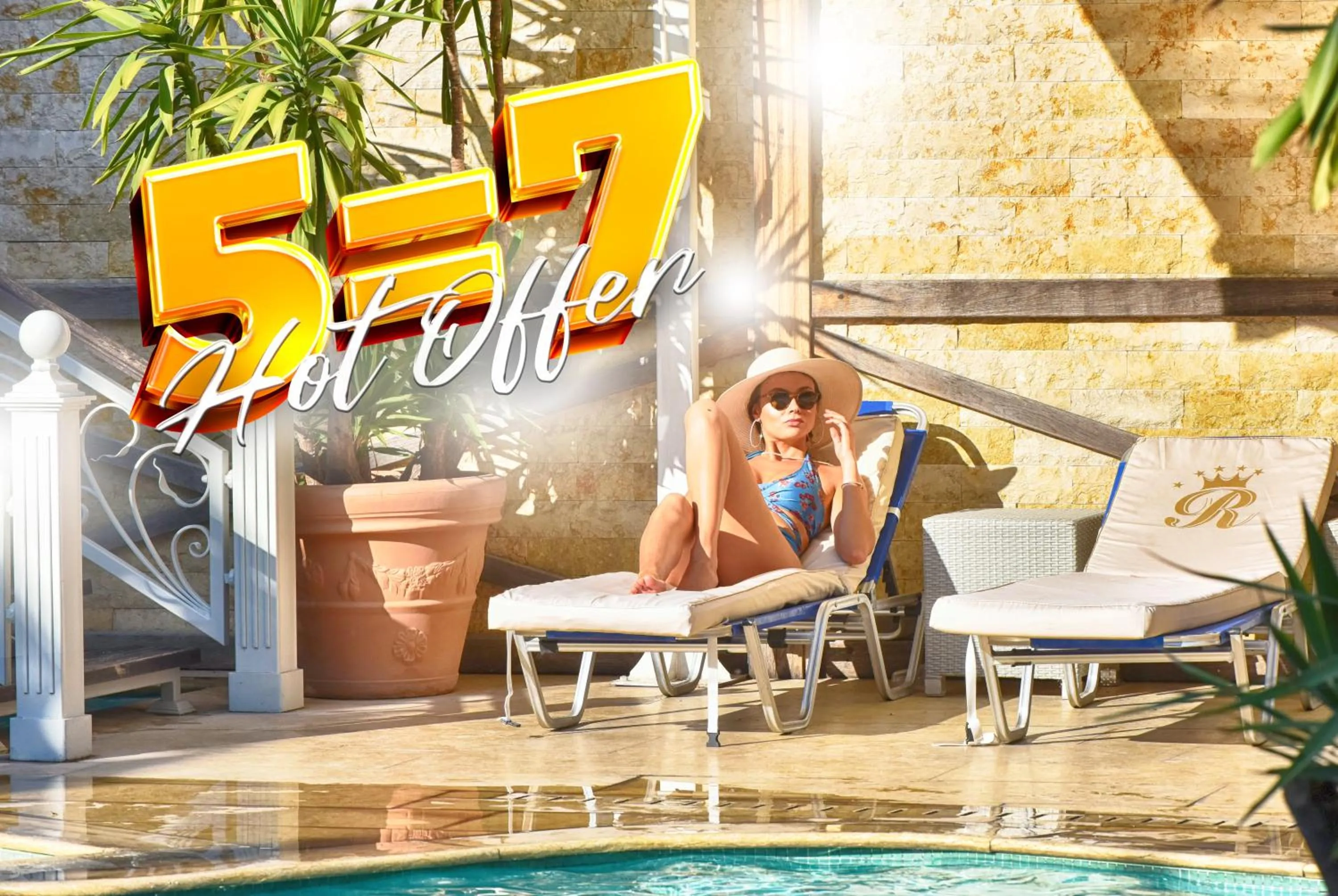 Swimming pool in Spa Hotel Rich