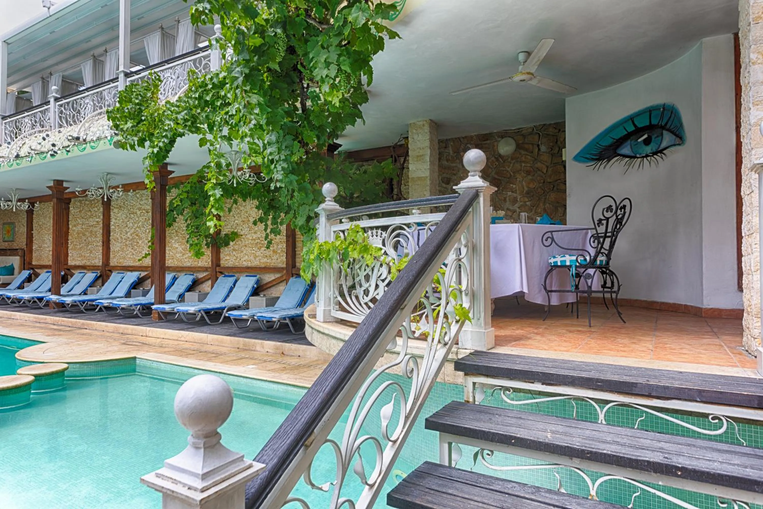 Swimming pool in Spa Hotel Rich