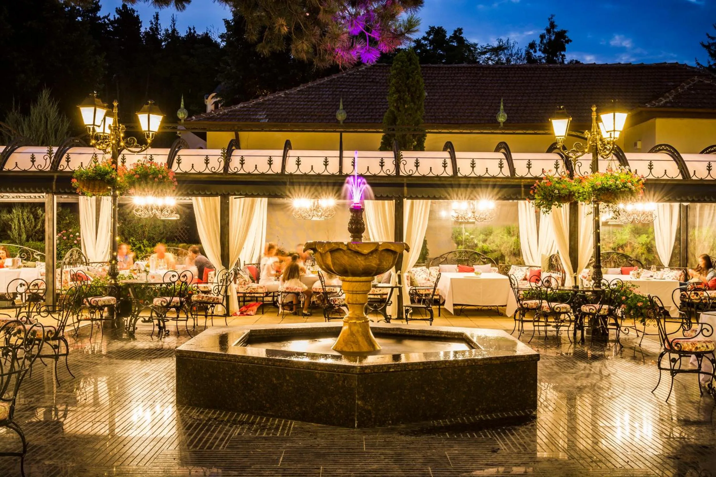 Restaurant/places to eat in Spa Hotel Rich