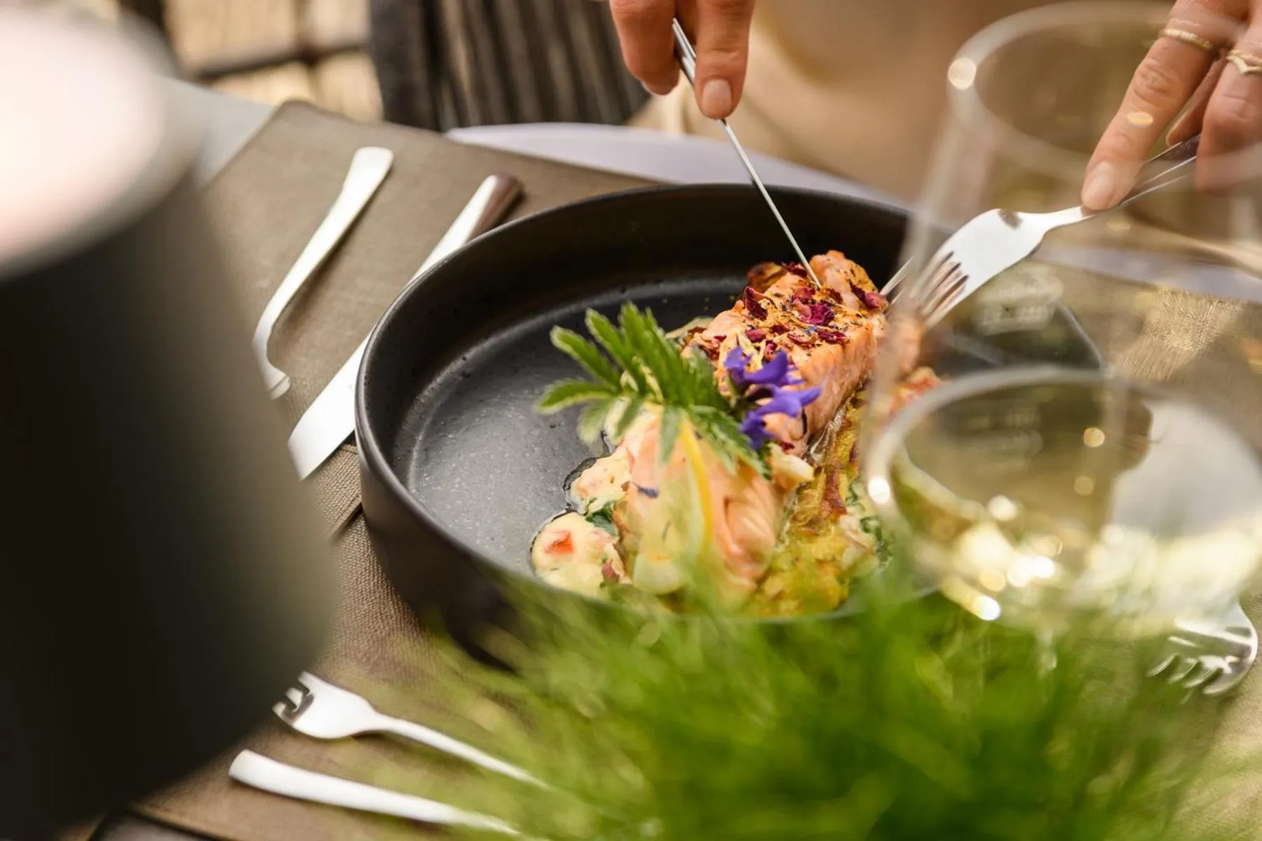 Restaurant/places to eat in Aktivhotel Gasteiner Einkehr