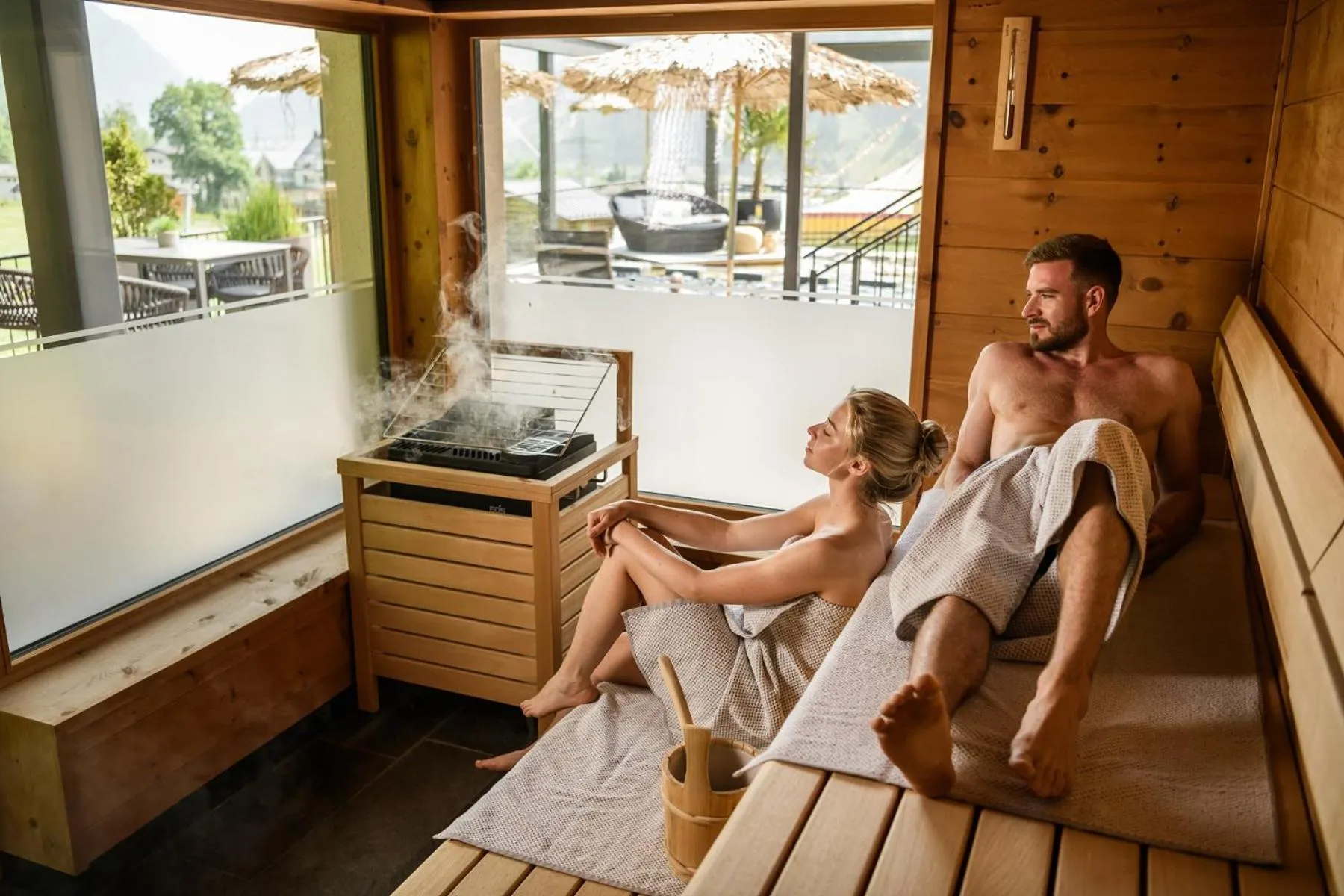 Sauna in Aktivhotel Gasteiner Einkehr