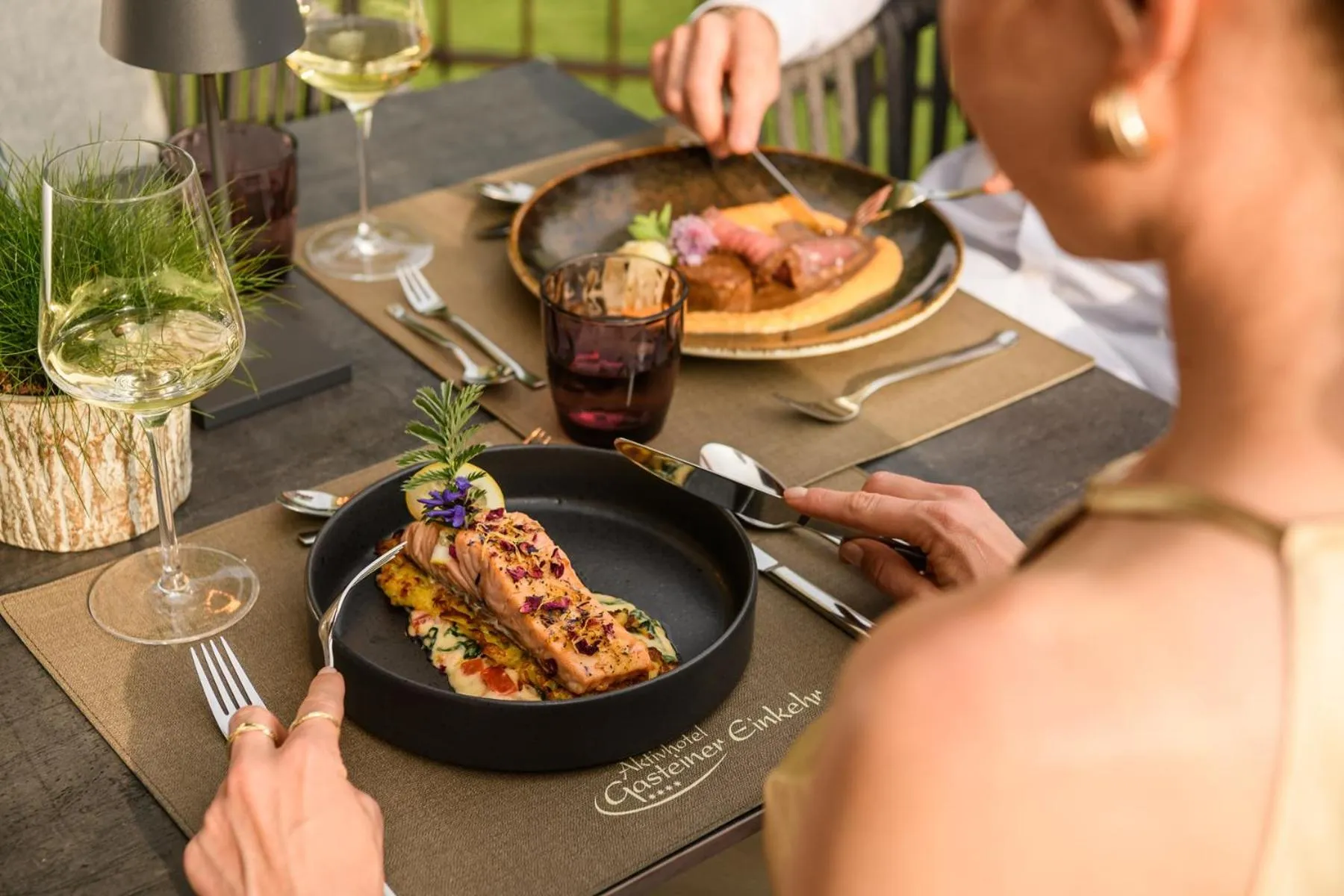 Restaurant/places to eat in Aktivhotel Gasteiner Einkehr