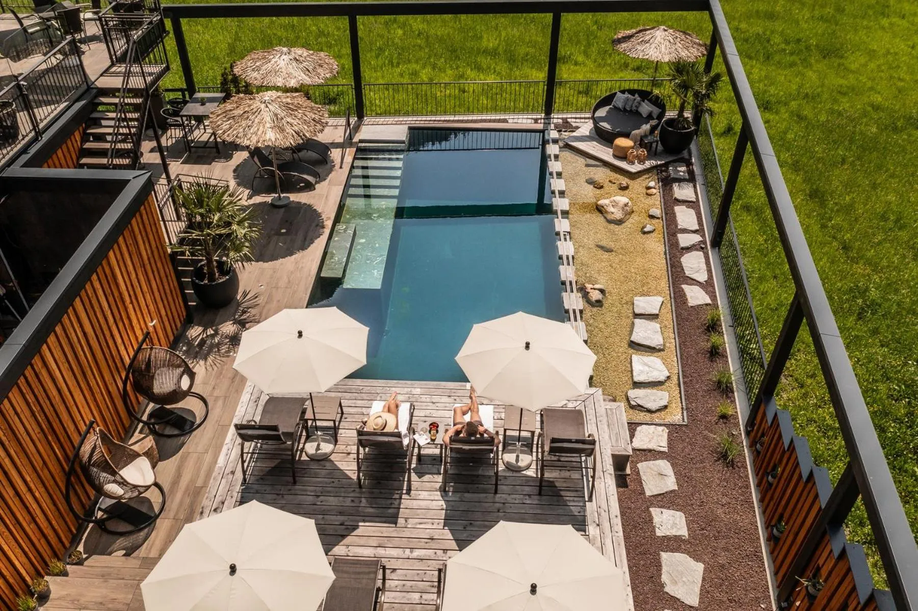 Swimming pool in Aktivhotel Gasteiner Einkehr