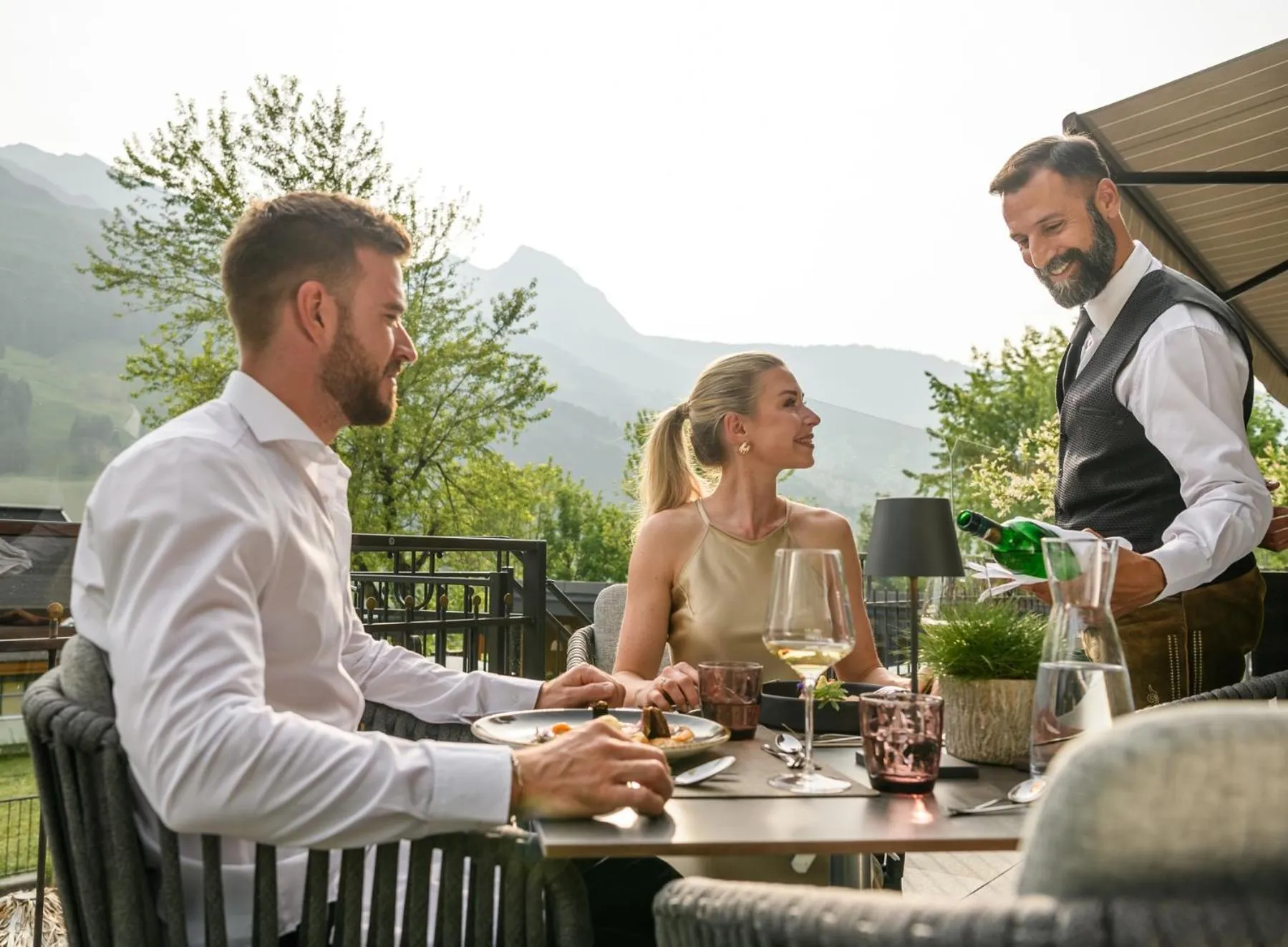 Restaurant/places to eat in Aktivhotel Gasteiner Einkehr