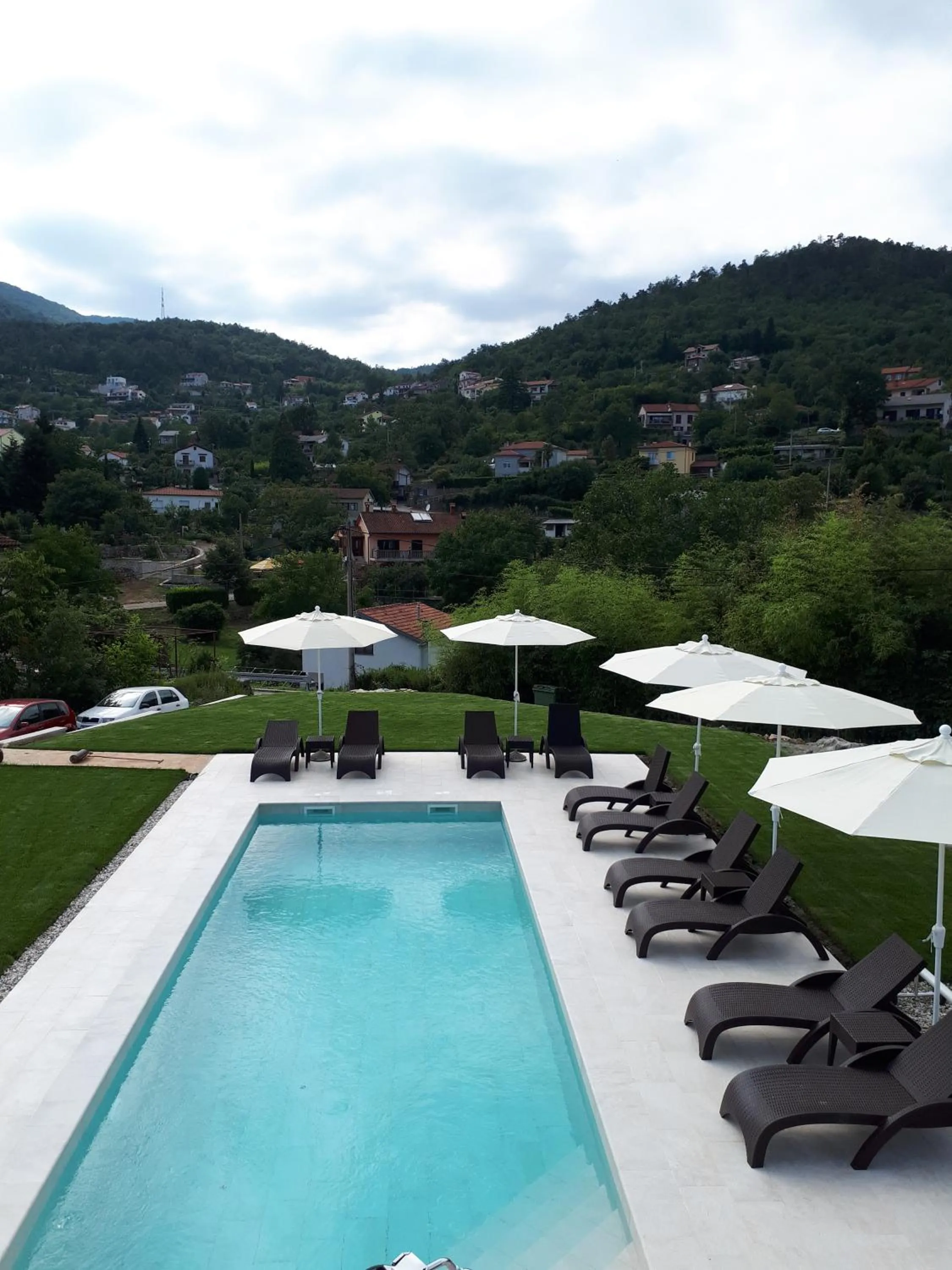 Swimming pool in Guest House Stancija Kovacici