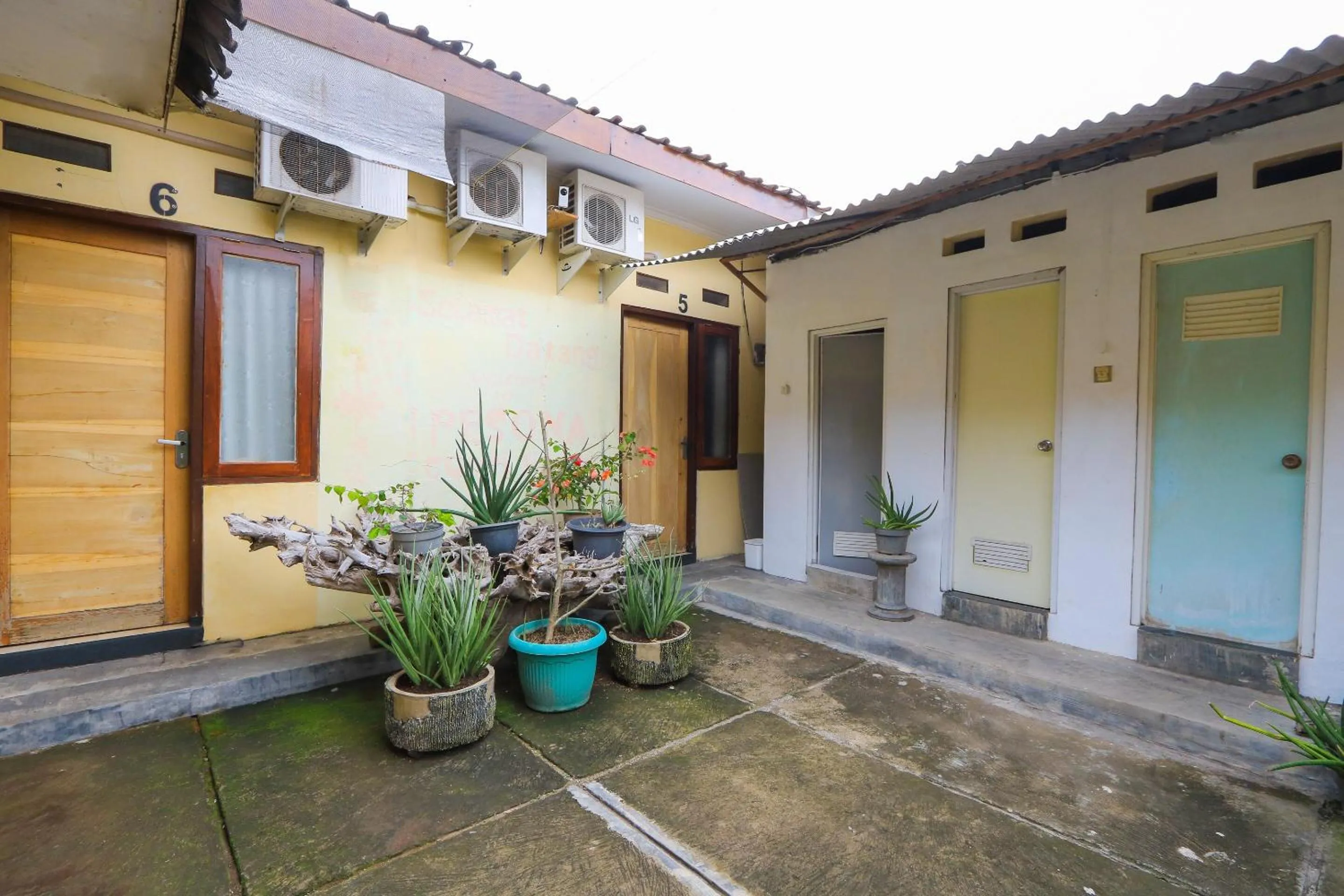 Garden in OYO 2497 Pesona Guest House