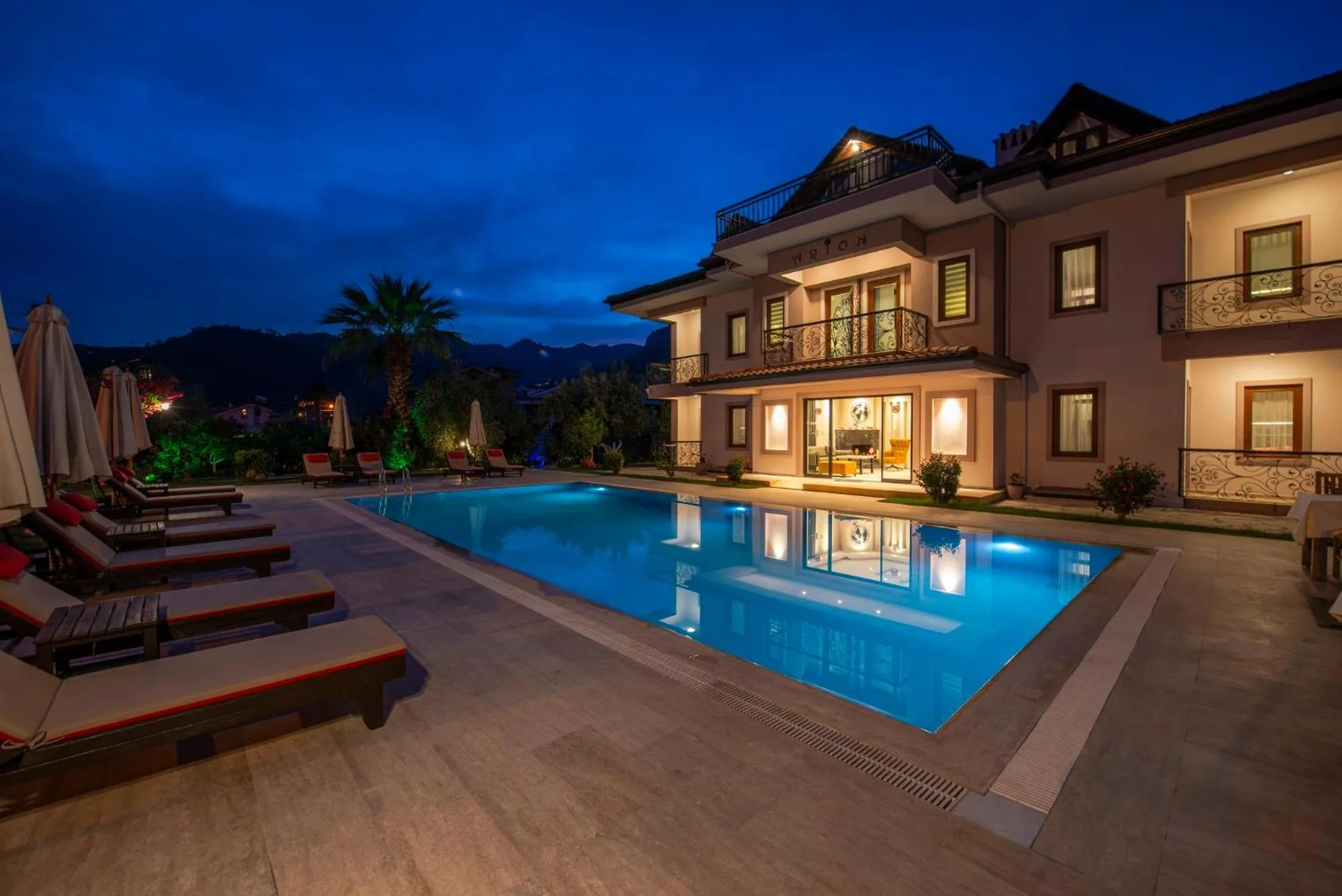 Swimming pool in Gocek Arion Hotel