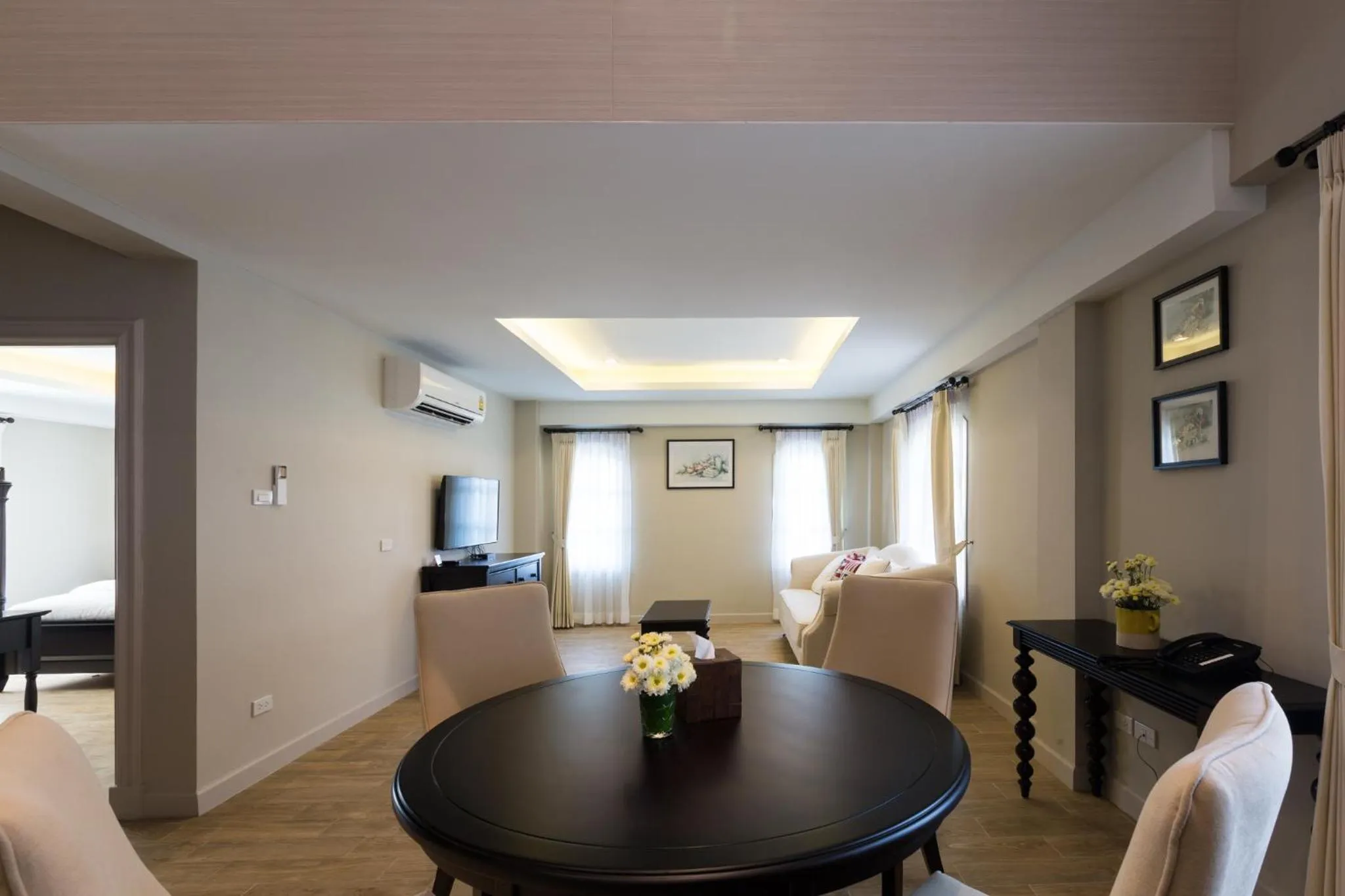 Living room in Merchant House Chiangmai