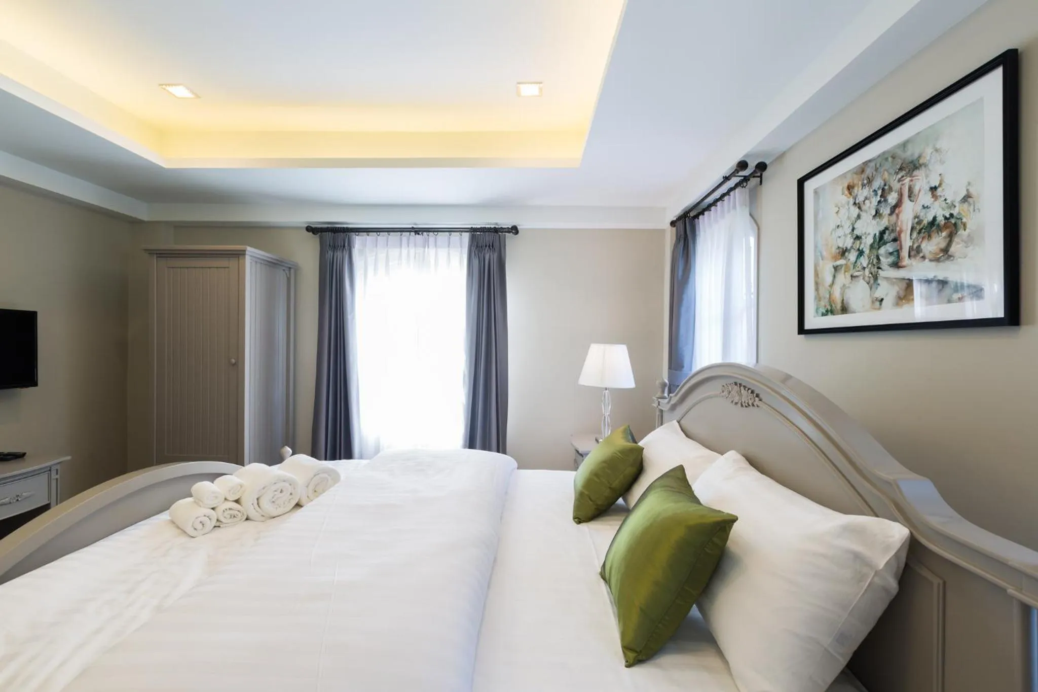 Bedroom, Bed in Merchant House Chiangmai