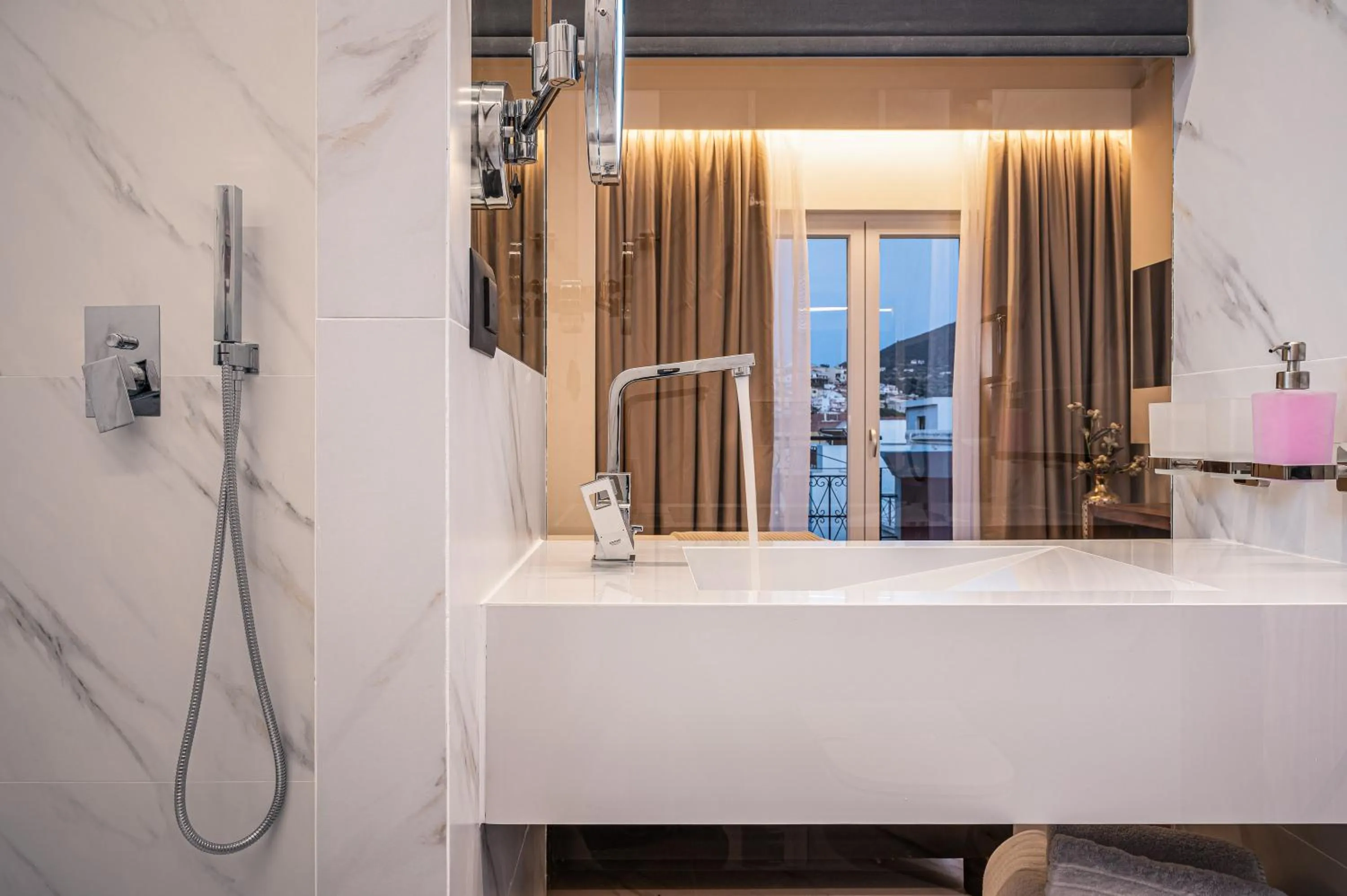 Shower in Samos Hotel