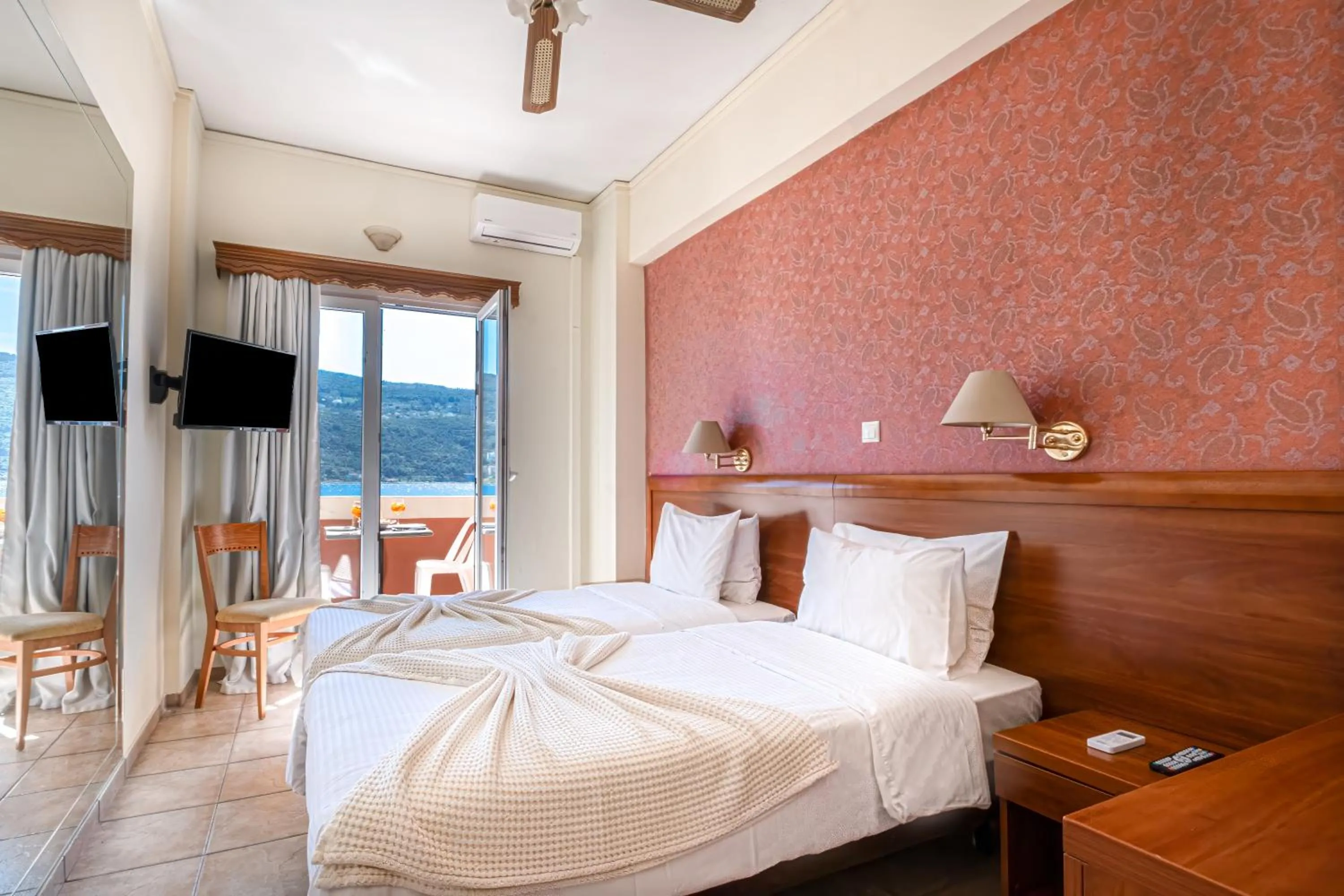 Bedroom in Samos Hotel