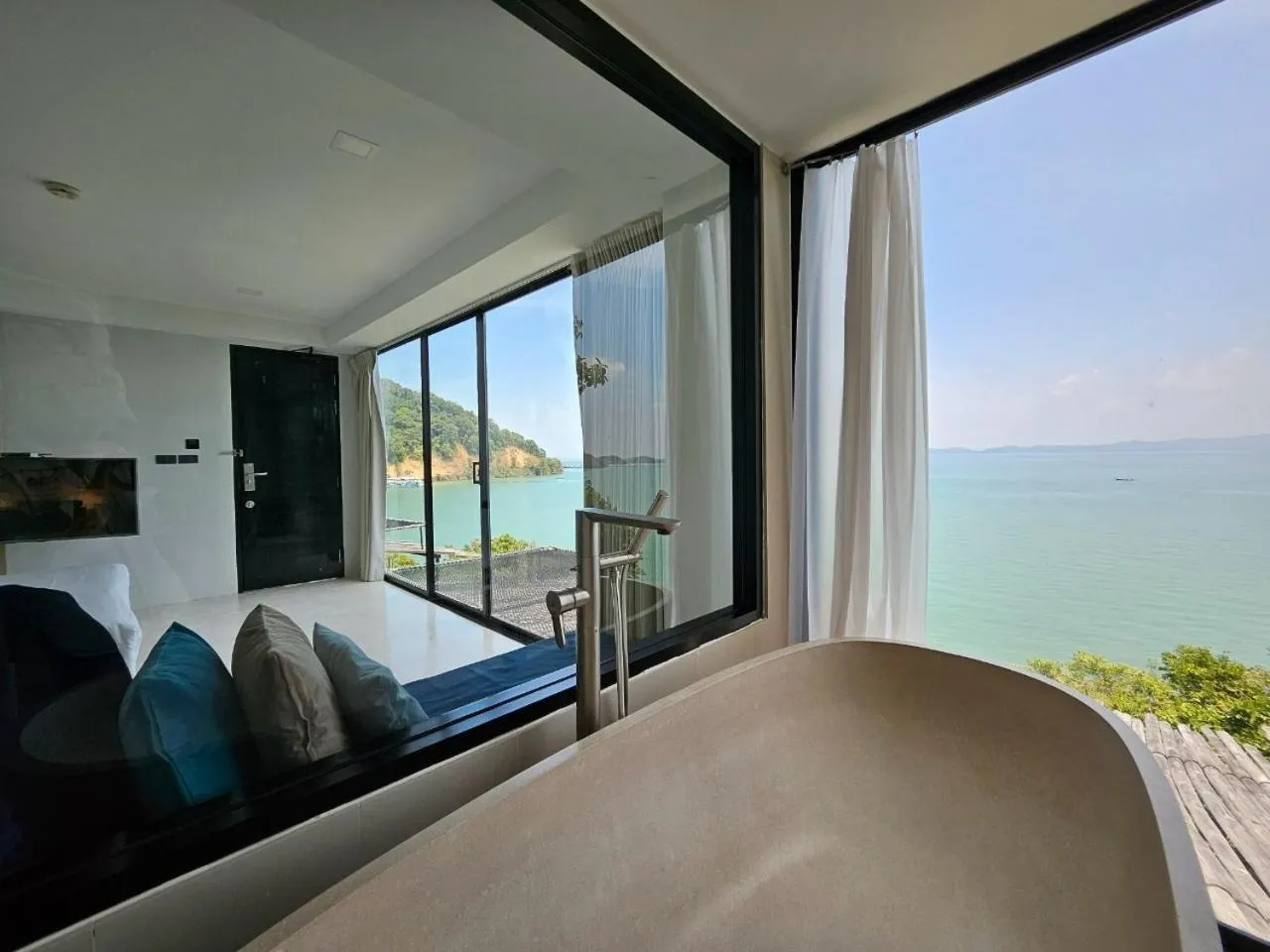 Bathroom, Bed in 8IK88 Resort, Phuket - SHA Extra Plus
