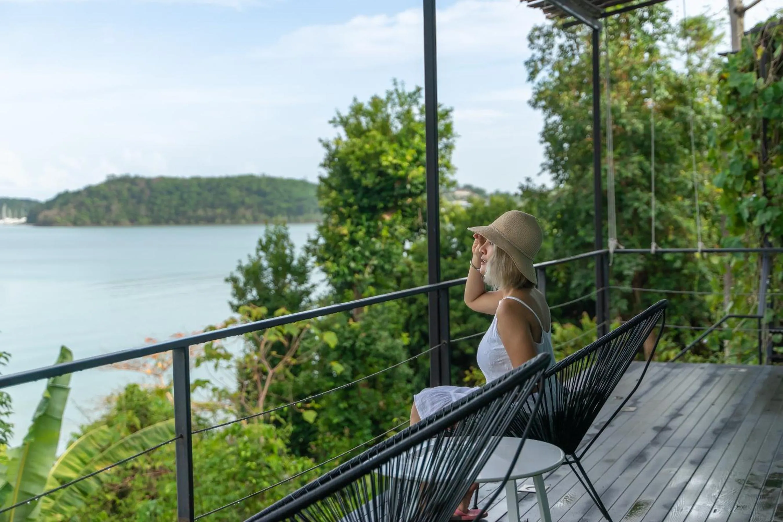 Balcony/Terrace in 8IK88 Resort, Phuket - SHA Extra Plus