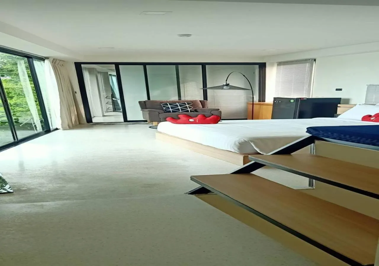 Bedroom, Bed in 8IK88 Resort, Phuket - SHA Extra Plus