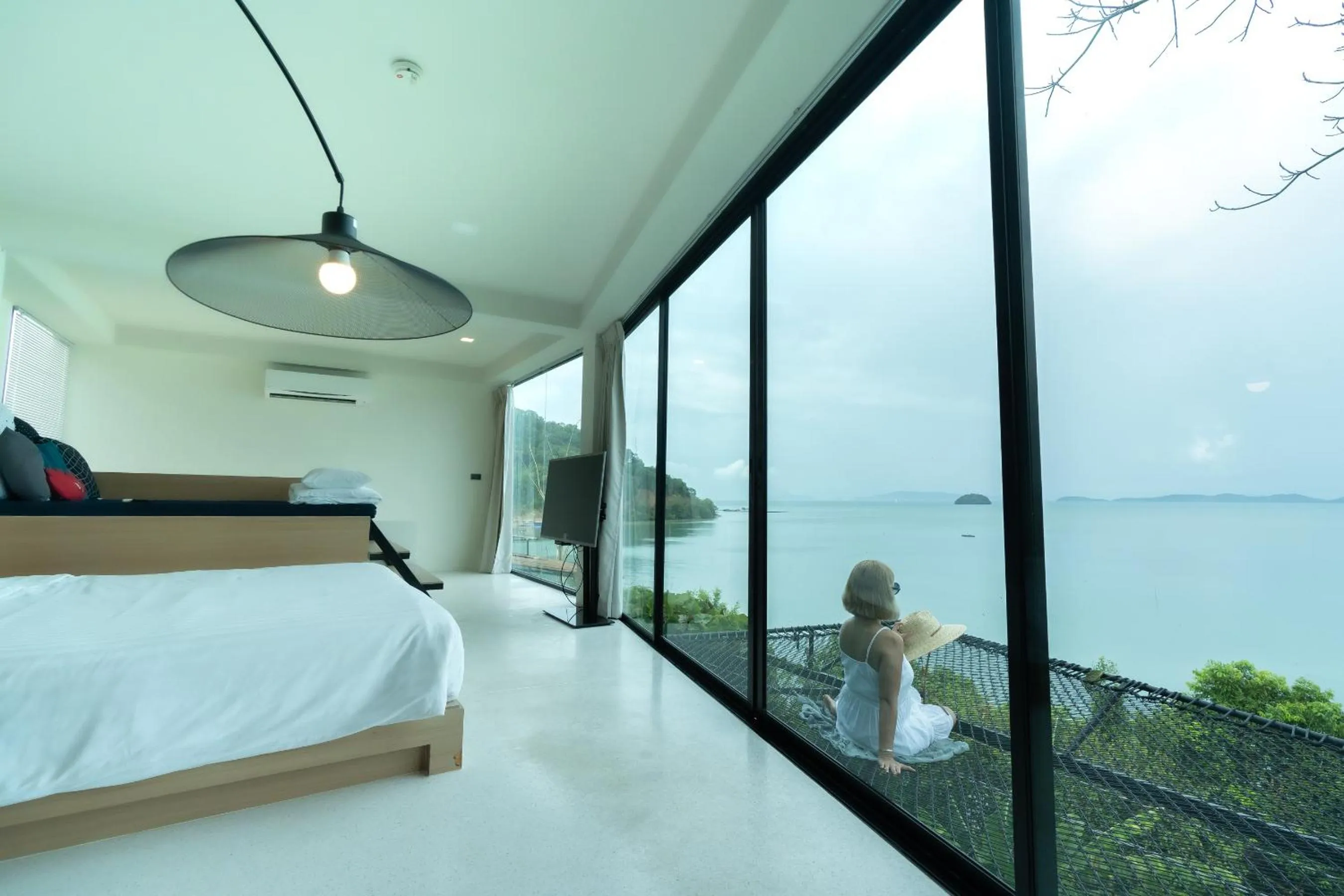 Balcony/Terrace, Bed in 8IK88 Resort, Phuket - SHA Extra Plus