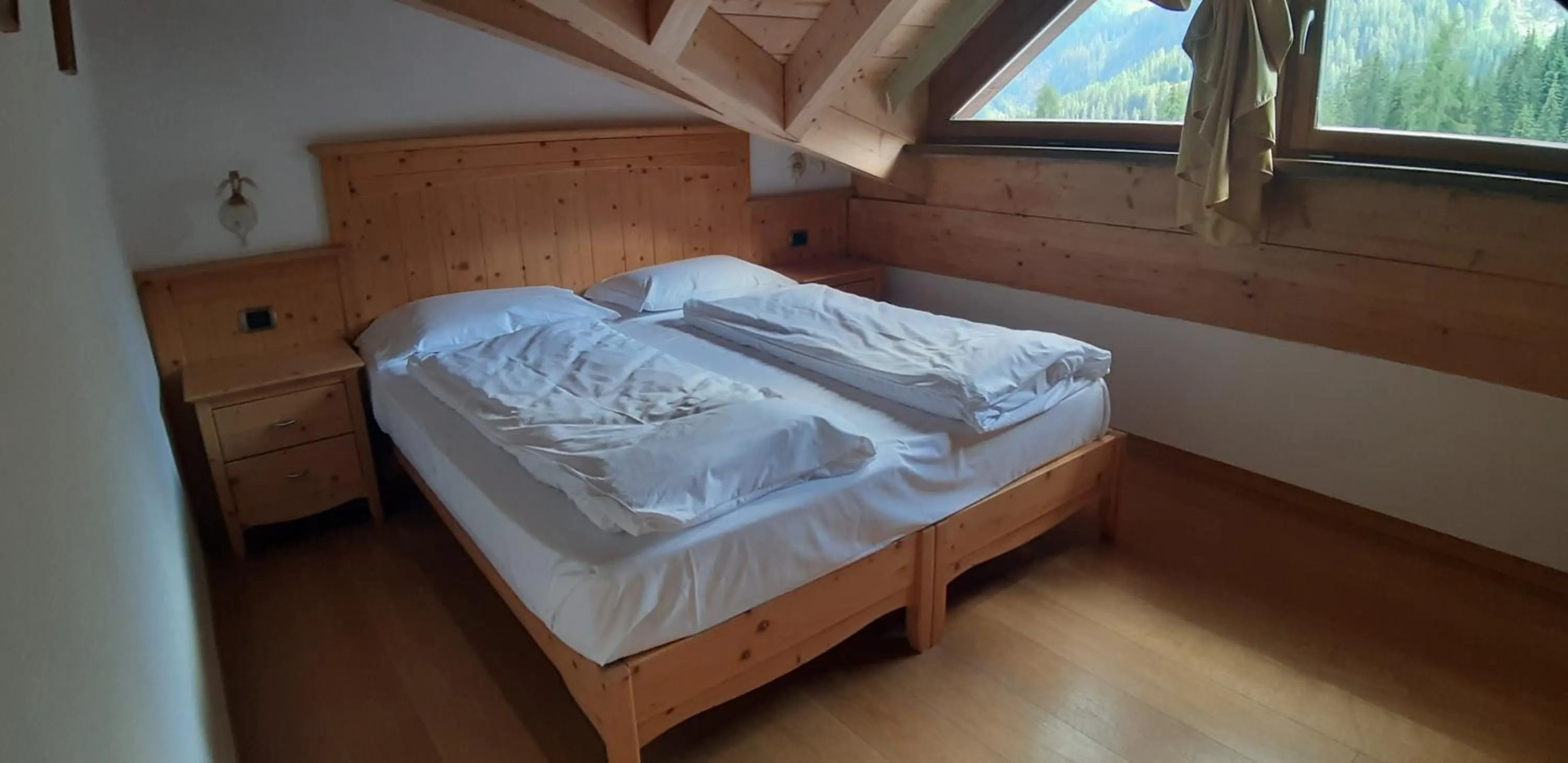 Bedroom, Bed in Residence Panorama