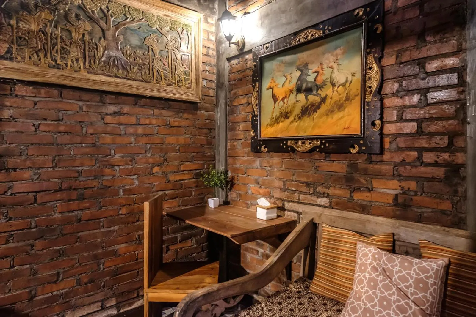 Seating area in TwoSpaces Living at Bunga Desa, Jimbaran