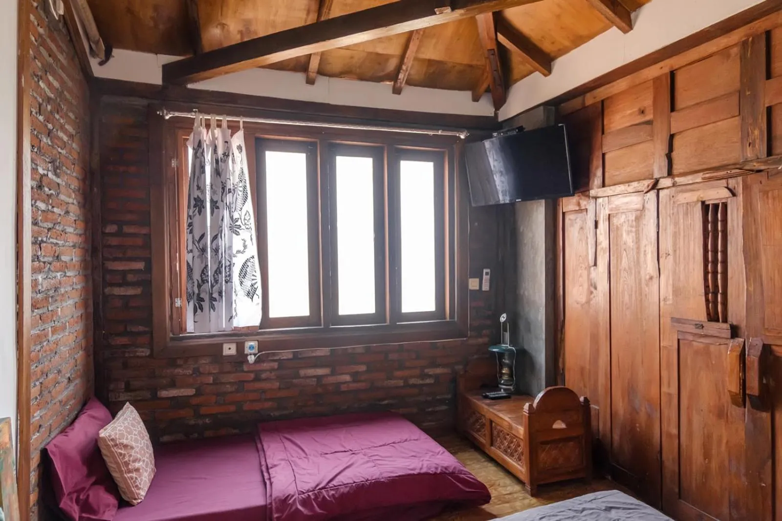 Bed in TwoSpaces Living at Bunga Desa, Jimbaran