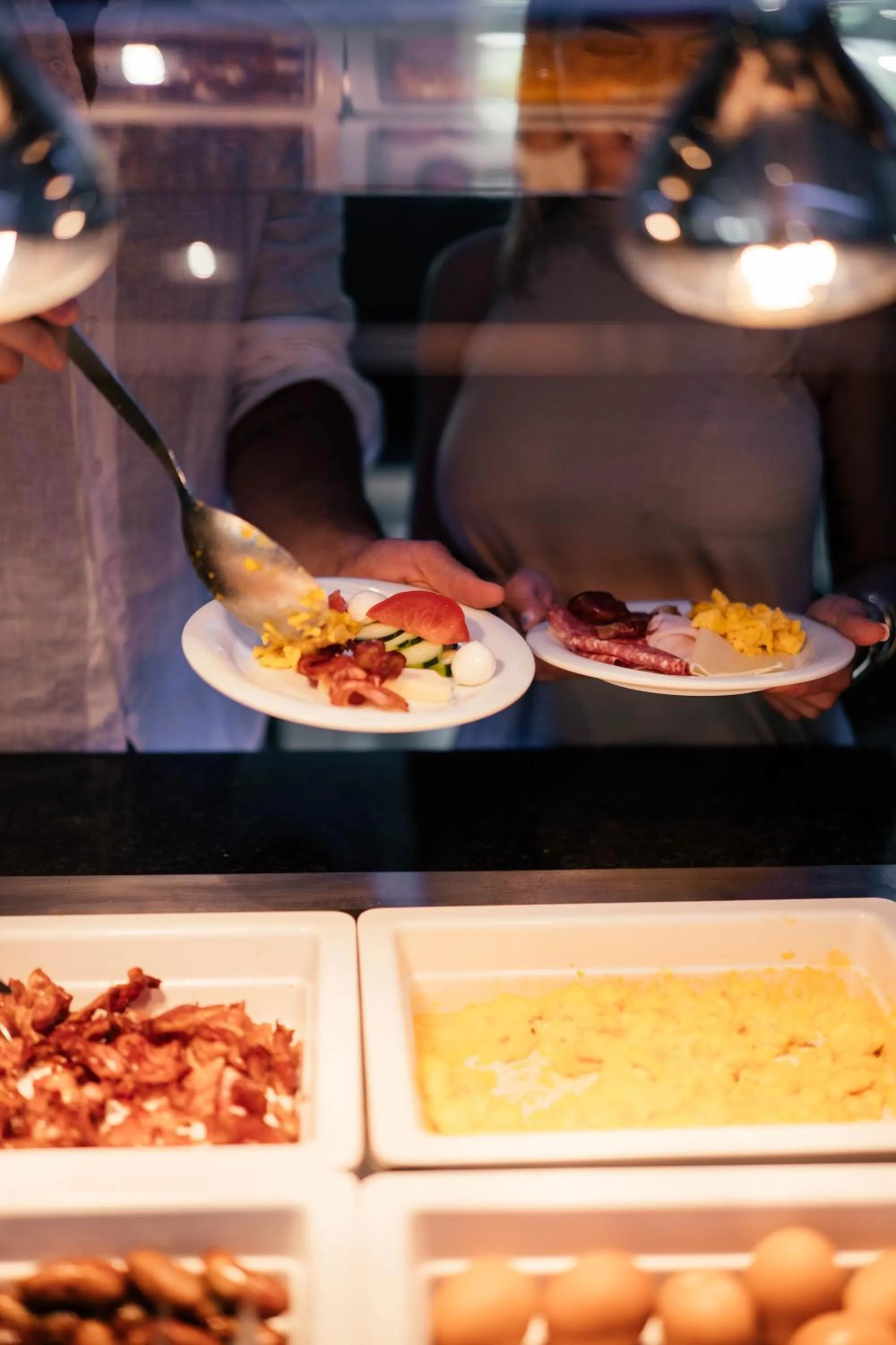 Continental breakfast in Hotel Colombo