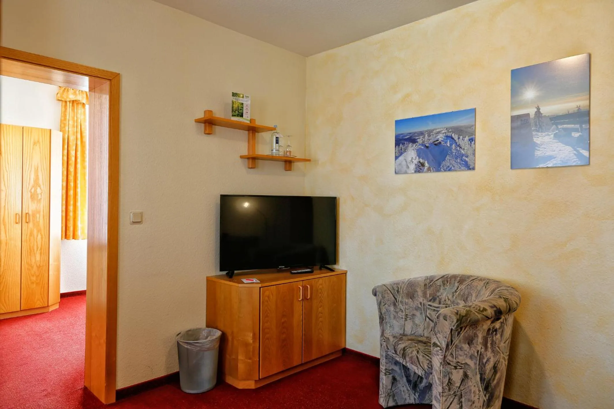 Living room in Konsum Gästehaus Quisisana - Oberhof