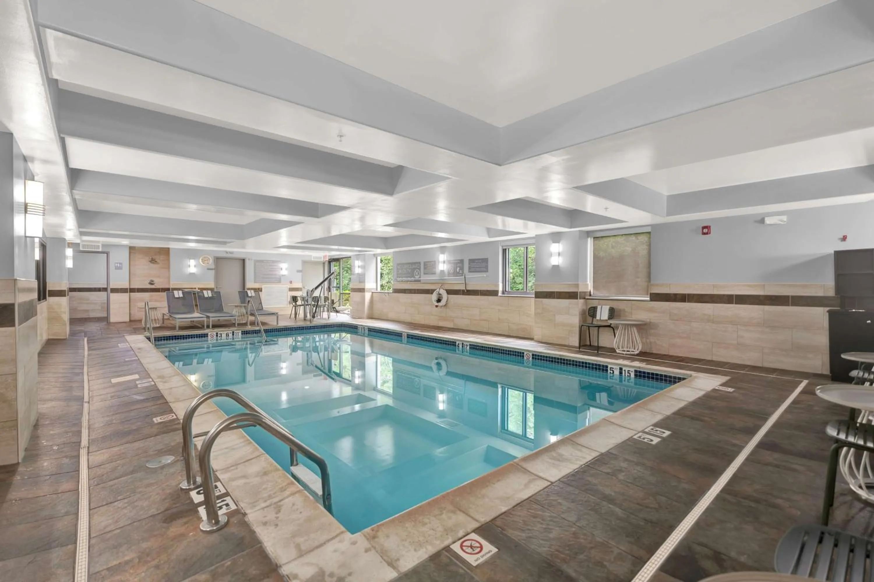 Pool view in Spark by Hilton Plymouth