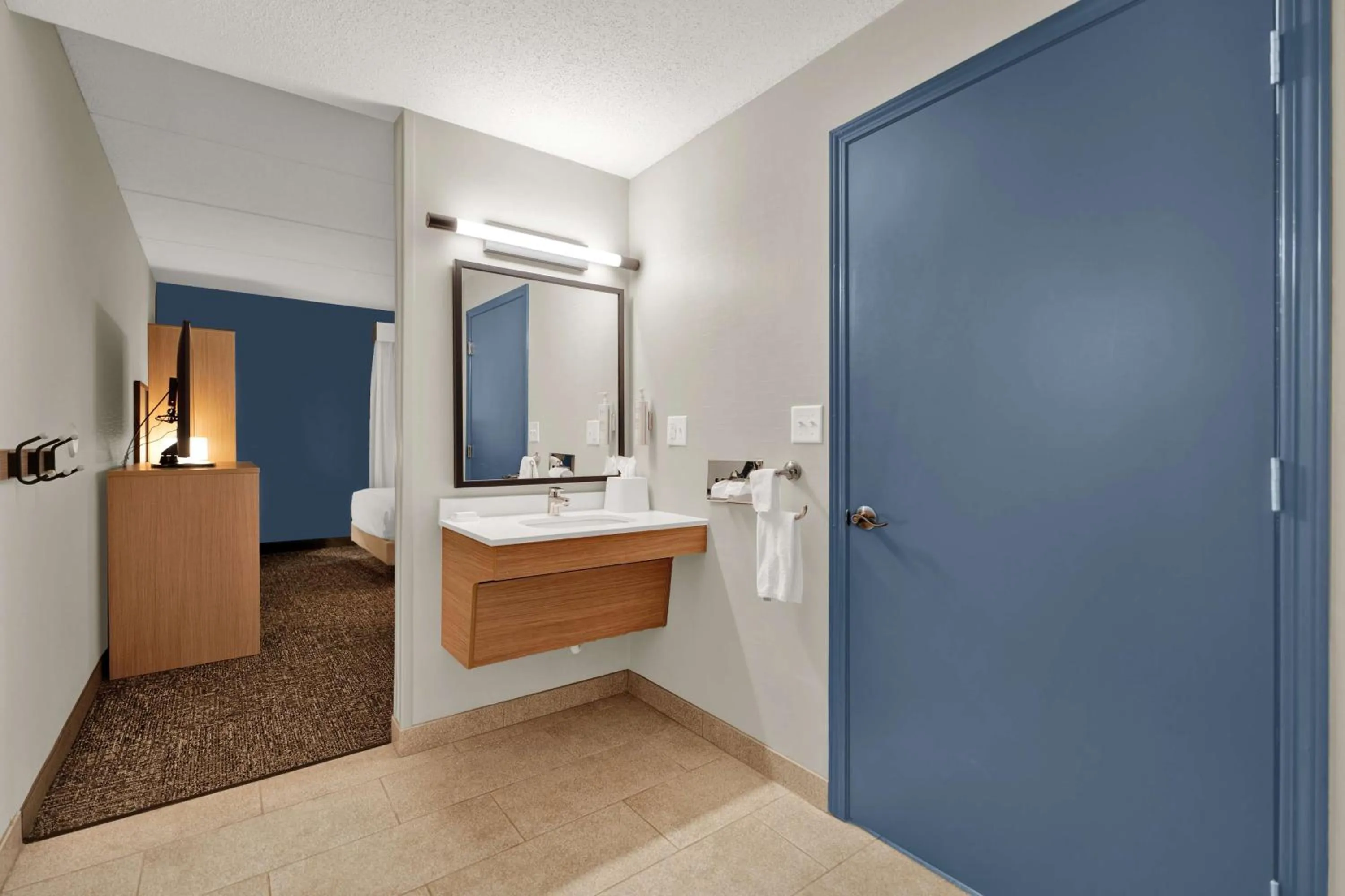 Bathroom in Spark by Hilton Plymouth