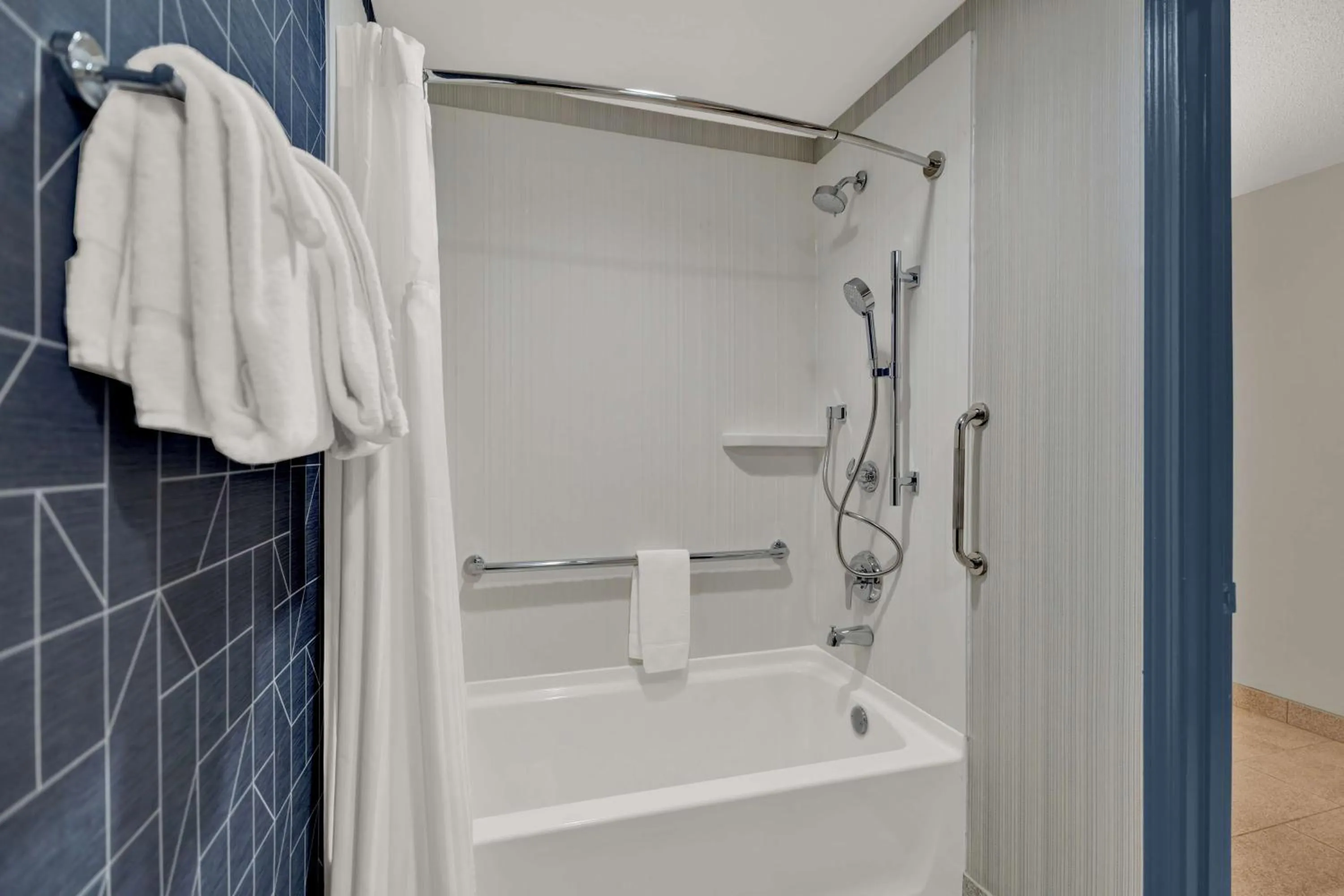 Bathroom in Spark by Hilton Plymouth