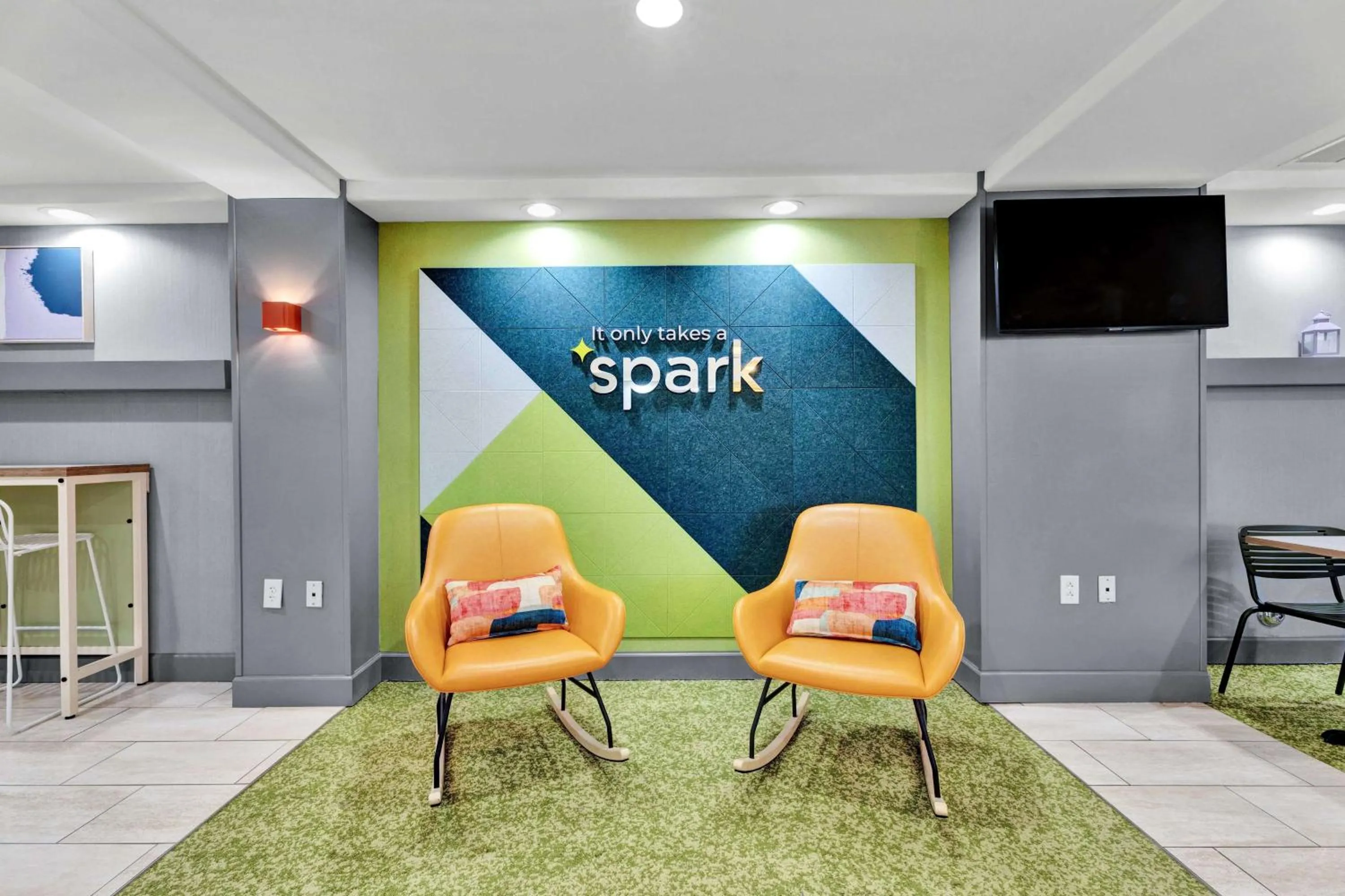 Lobby or reception in Spark by Hilton Plymouth