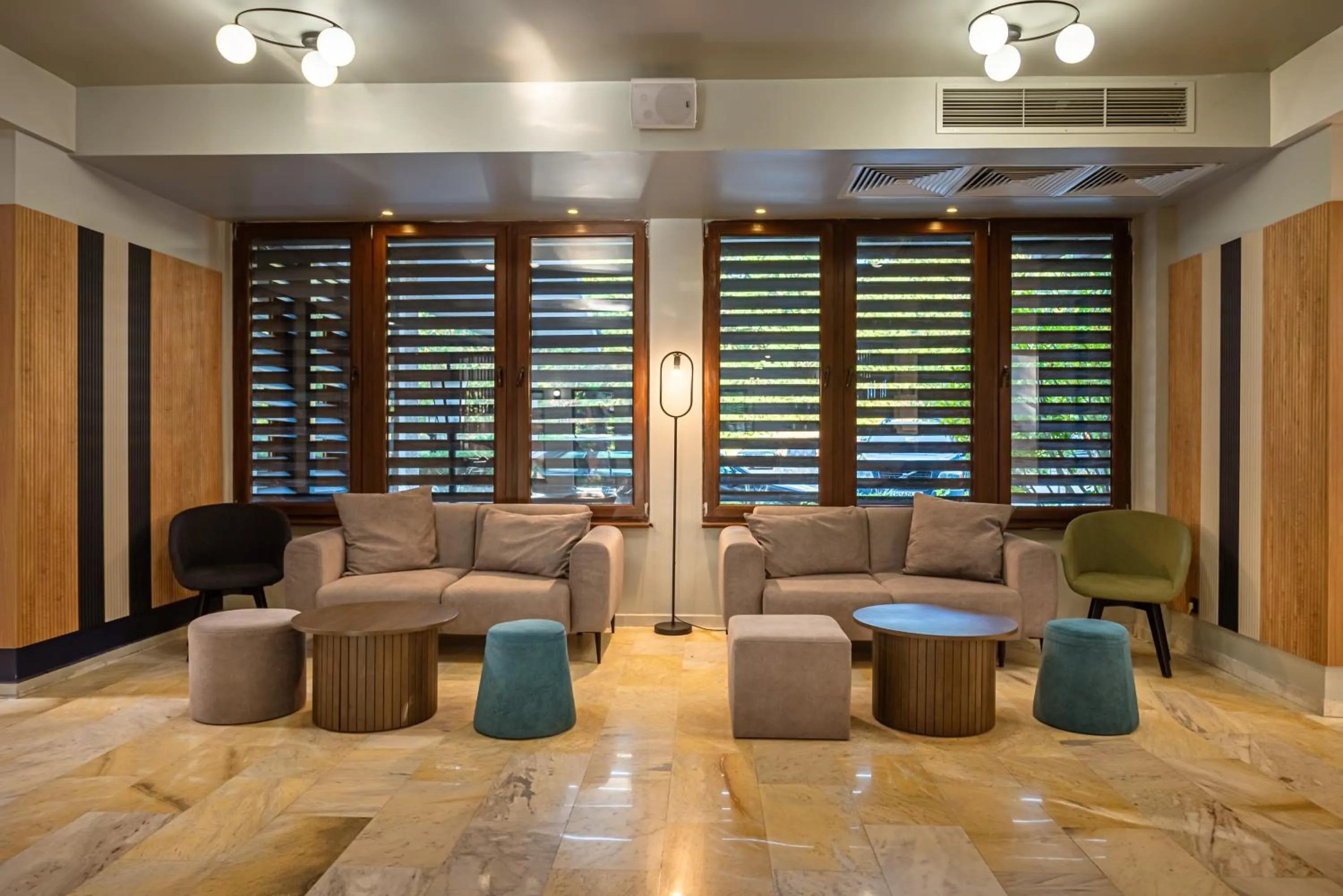 Lobby or reception in Hotel PRESLAV